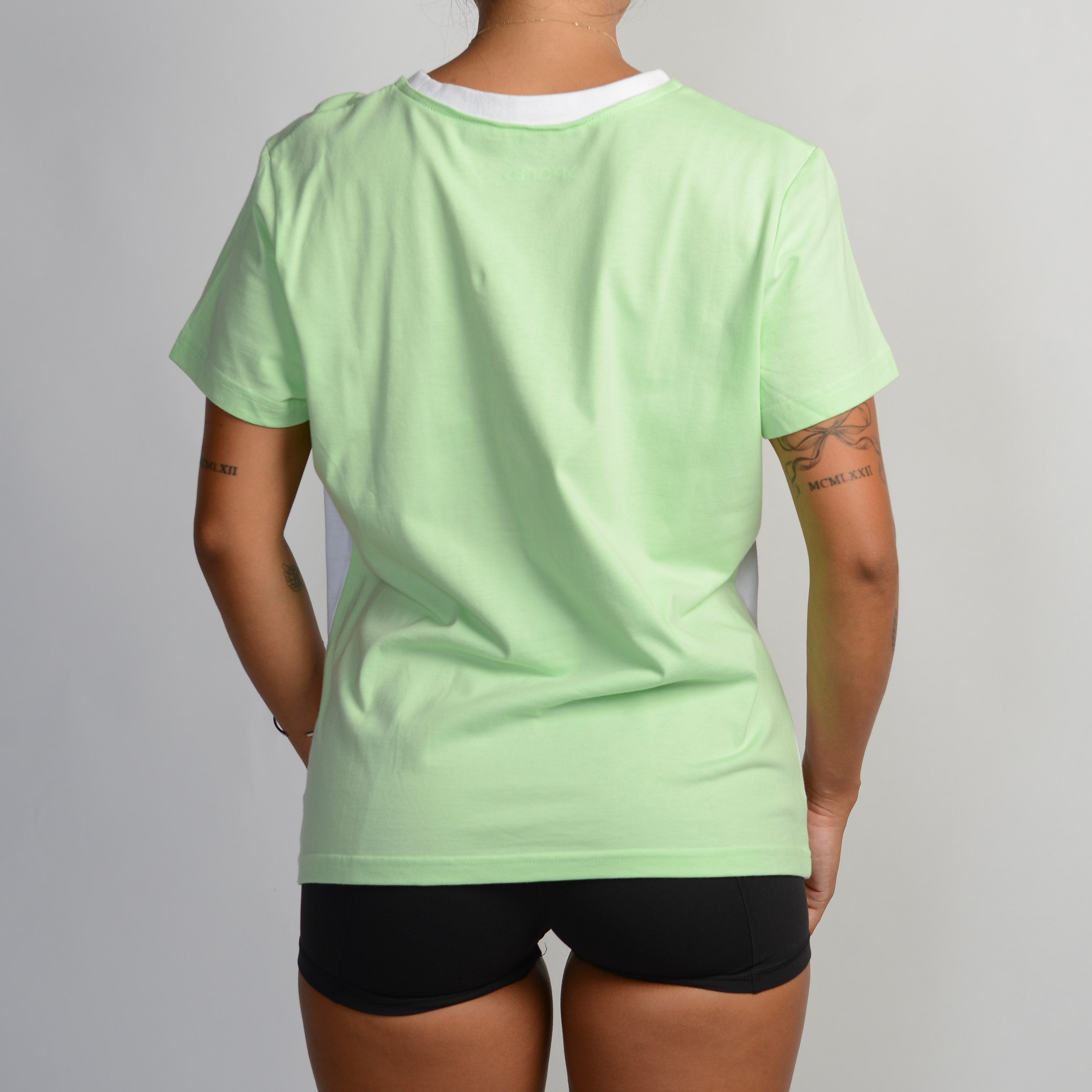 GREEN COTTON TEE