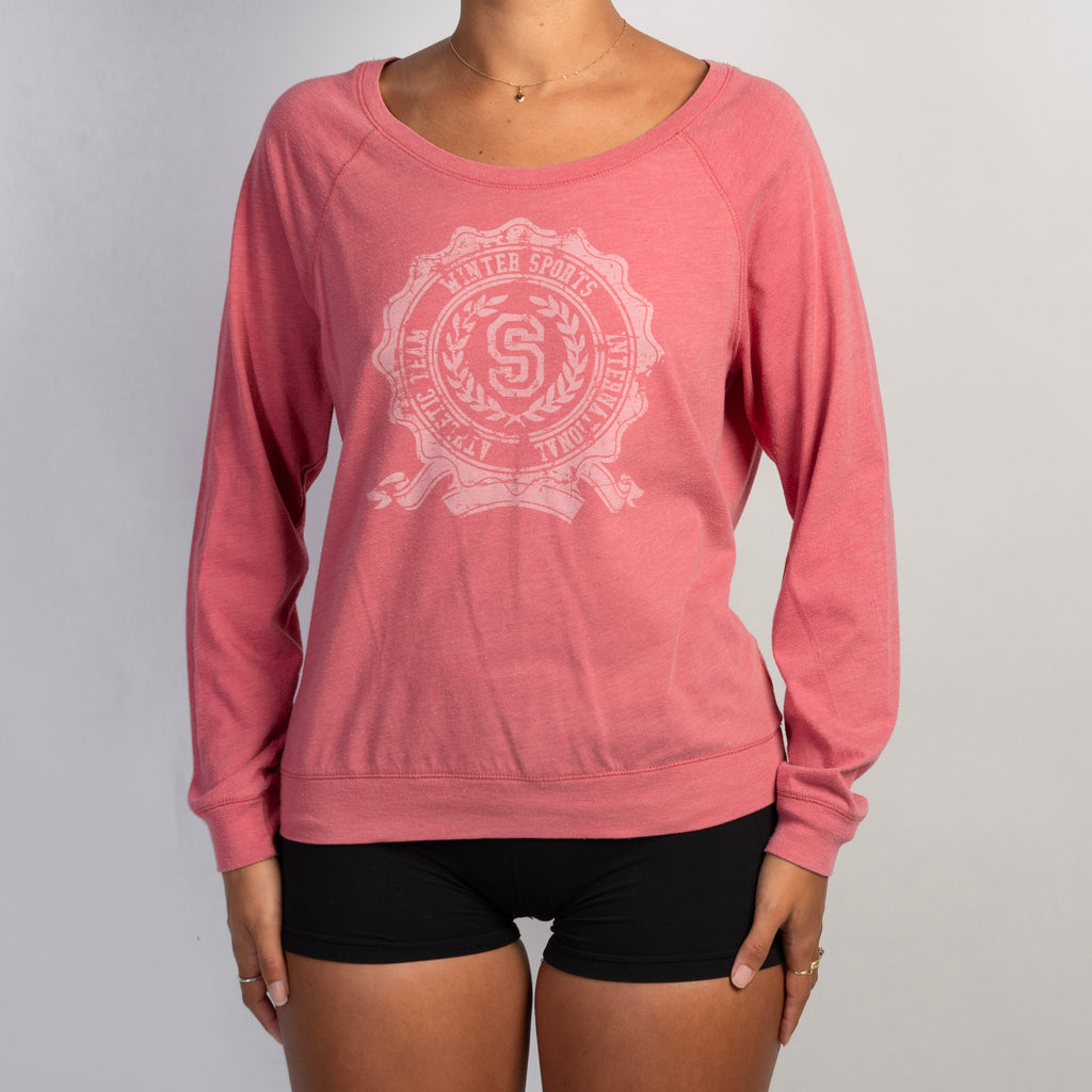 PINK COTTON GRAPHIC TOP
