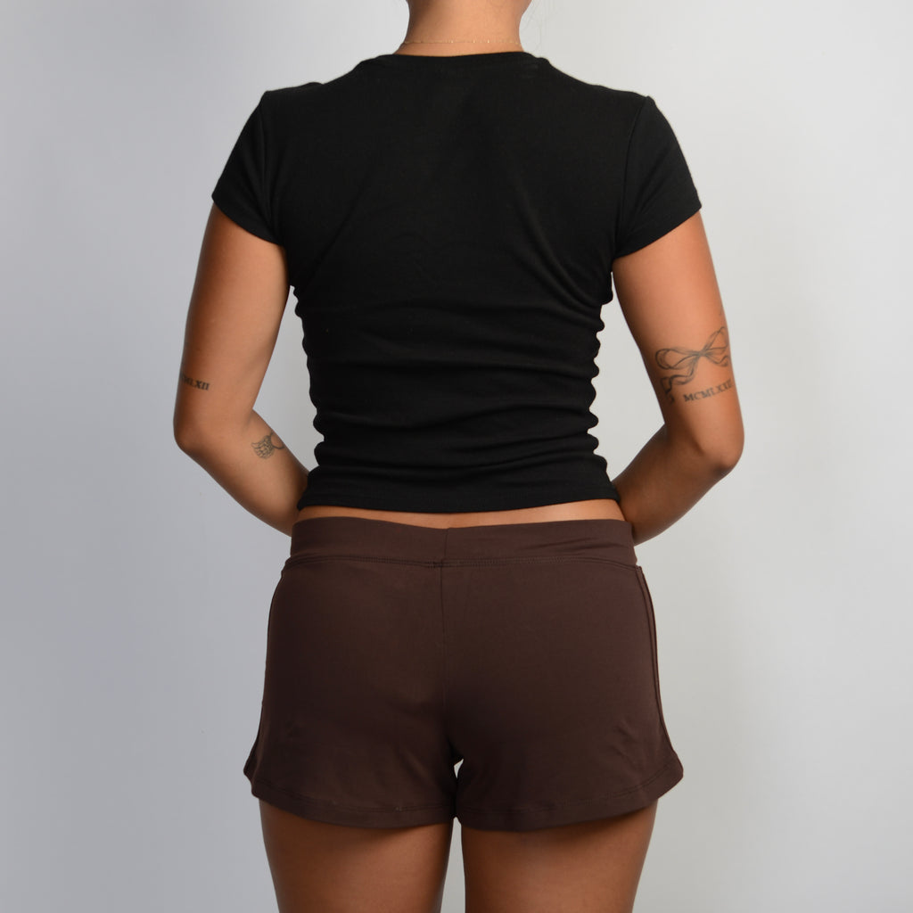 BROWN KICK SHORTS