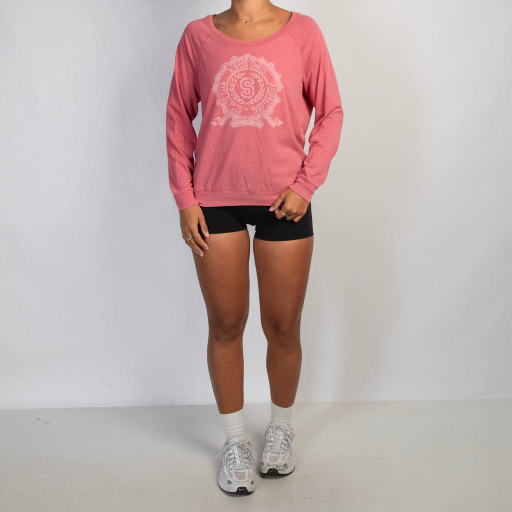 PINK COTTON GRAPHIC TOP