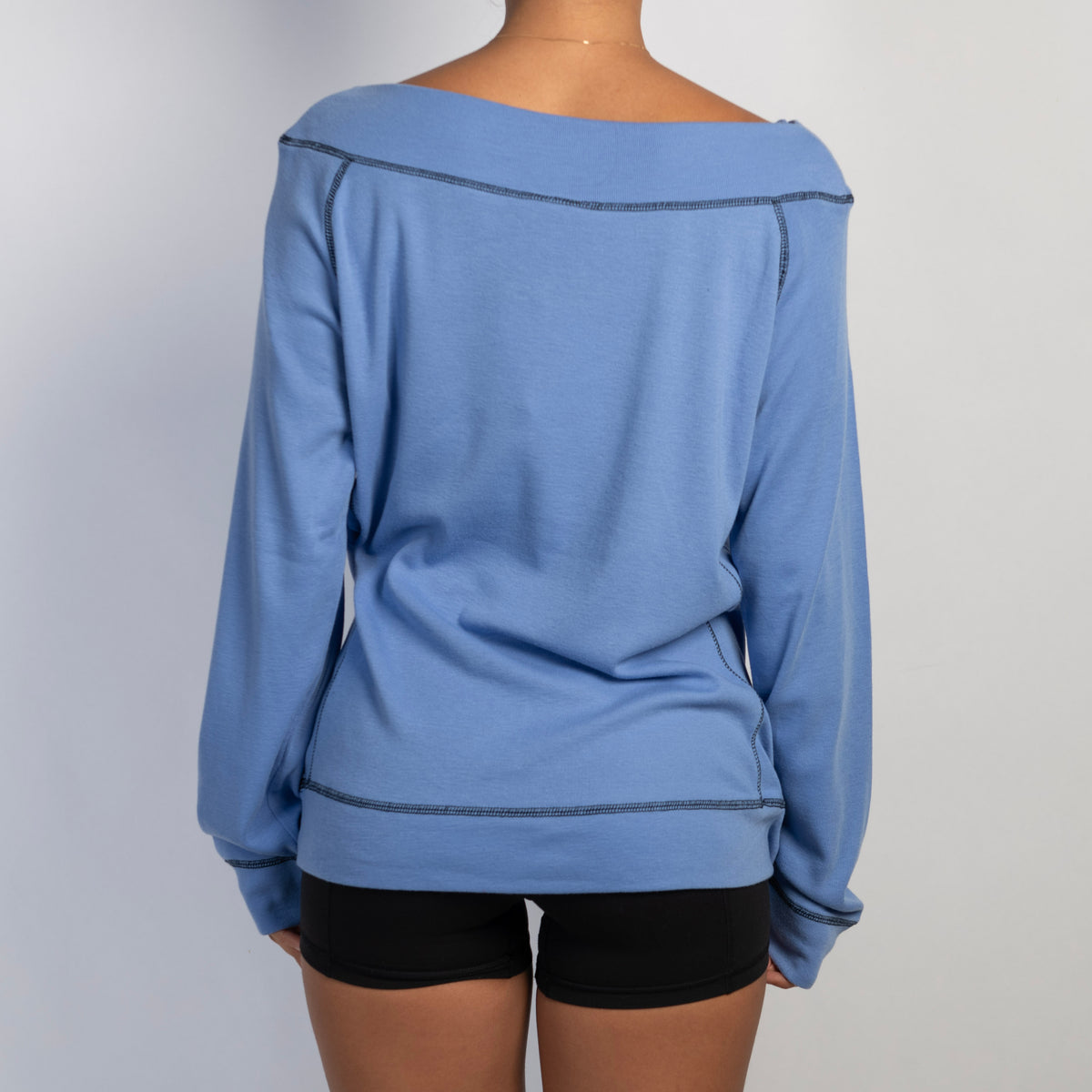 PURPLE LONG SLEEVE TOP