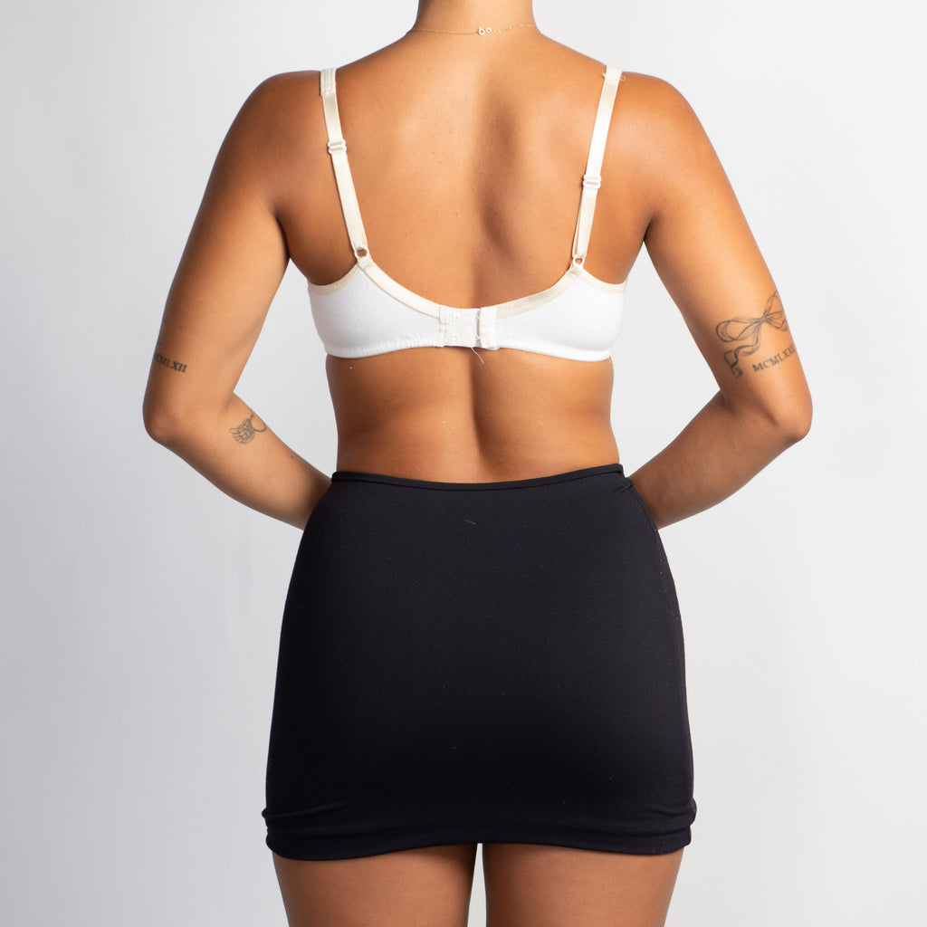 WHITE SOFT CUP TSHIRT BRA