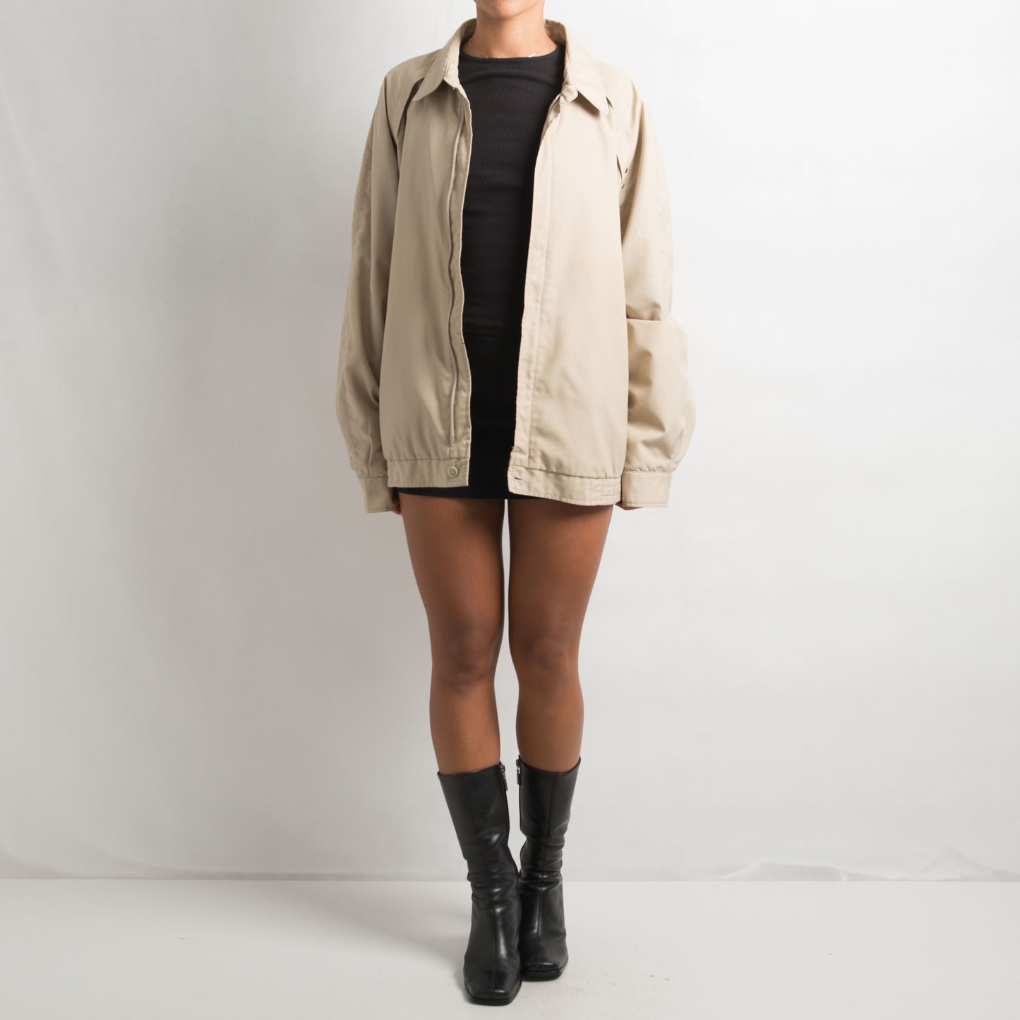 VESTE ZIPPÉE BEIGE