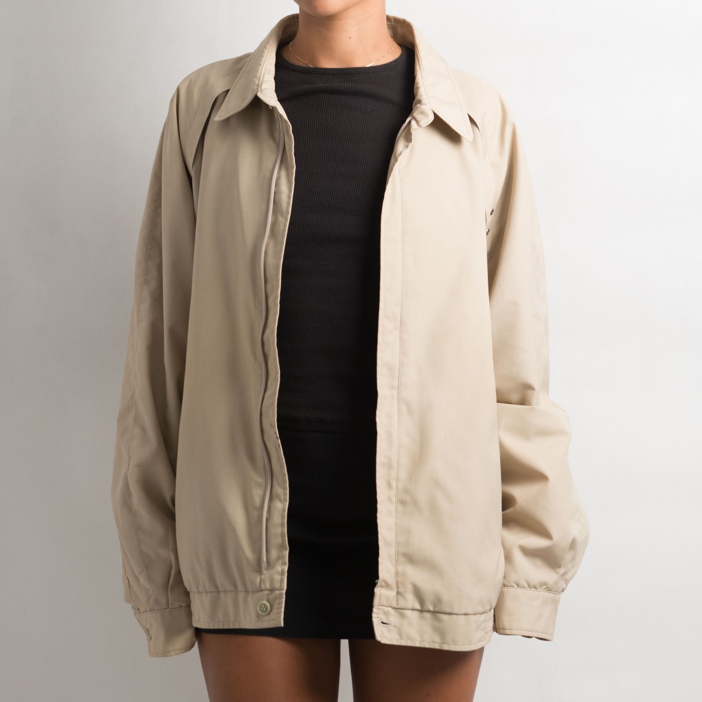 VESTE ZIPPÉE BEIGE