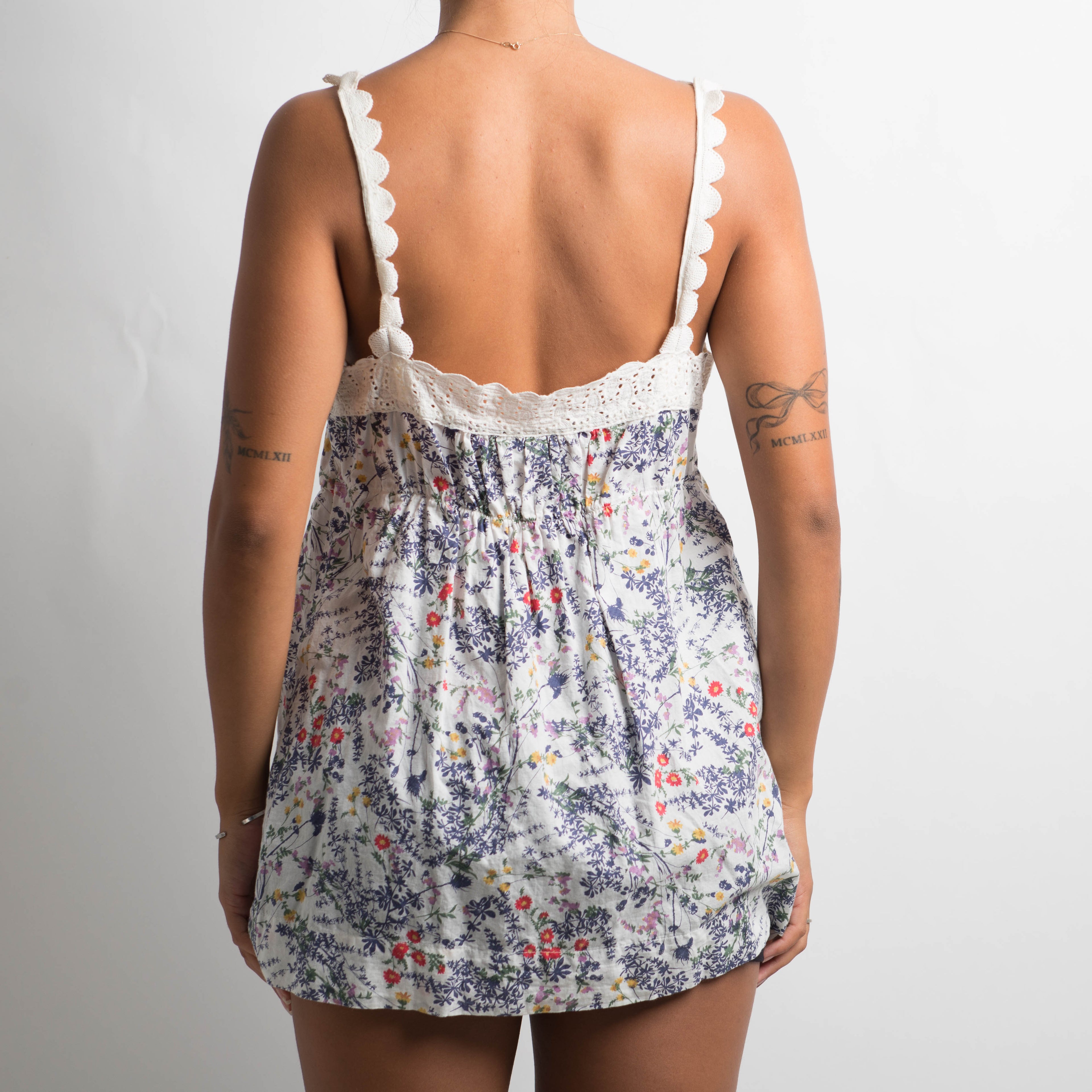 FLORAL BABYDOLL TOP