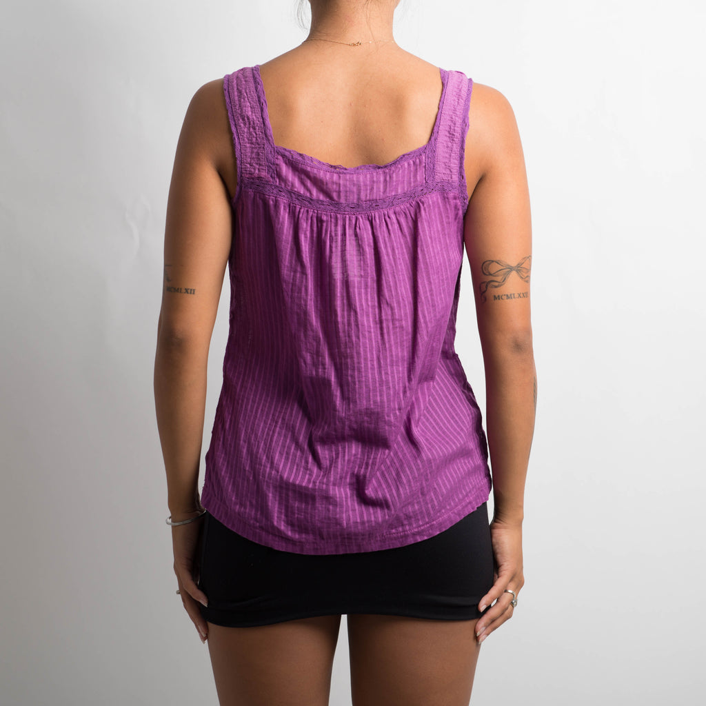 PURPLE COTTON TOP