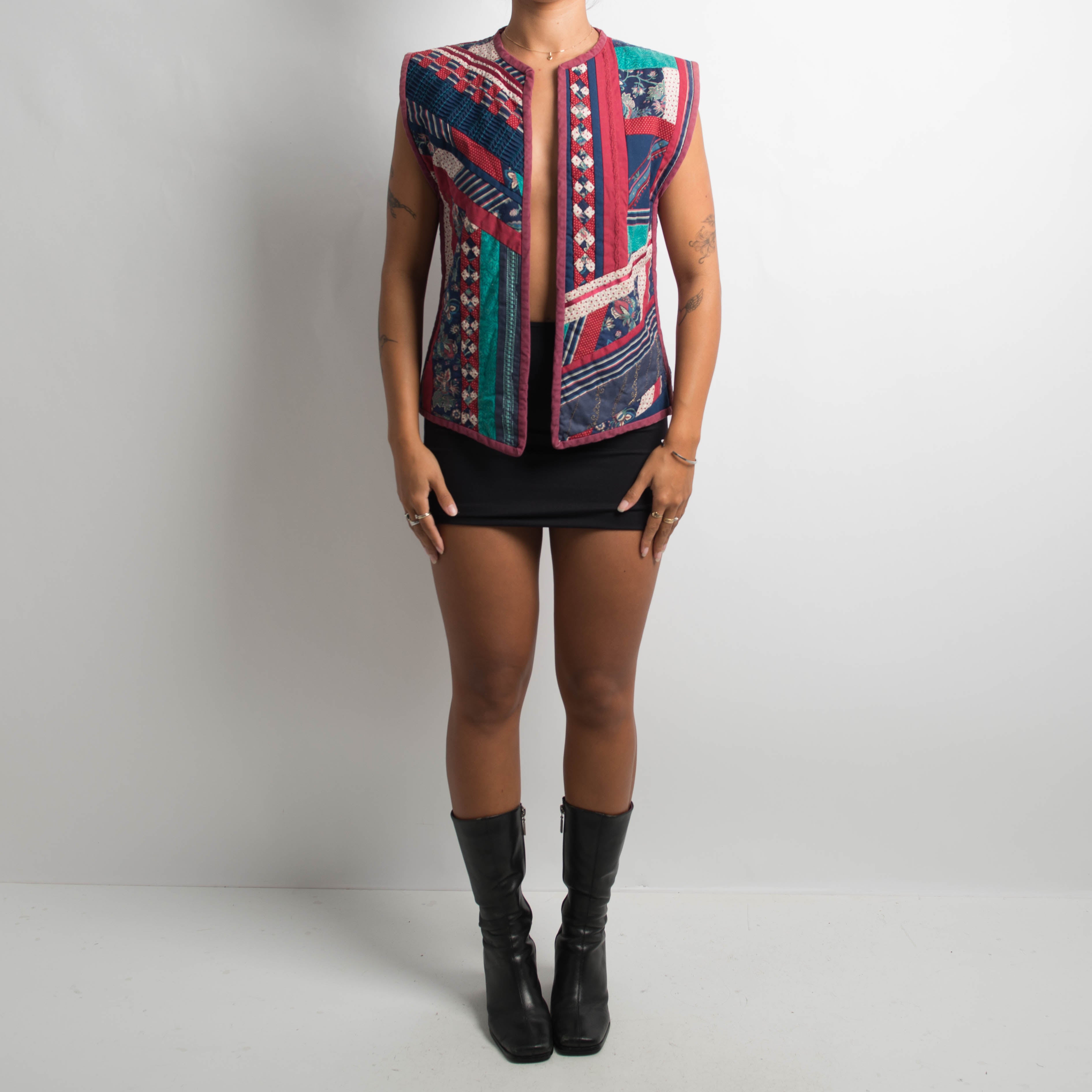 REVERSIBLE QUILTED VEST