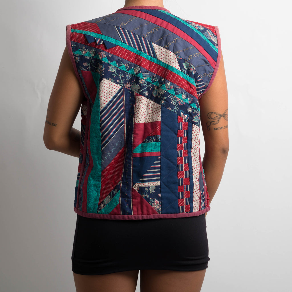 REVERSIBLE QUILTED VEST