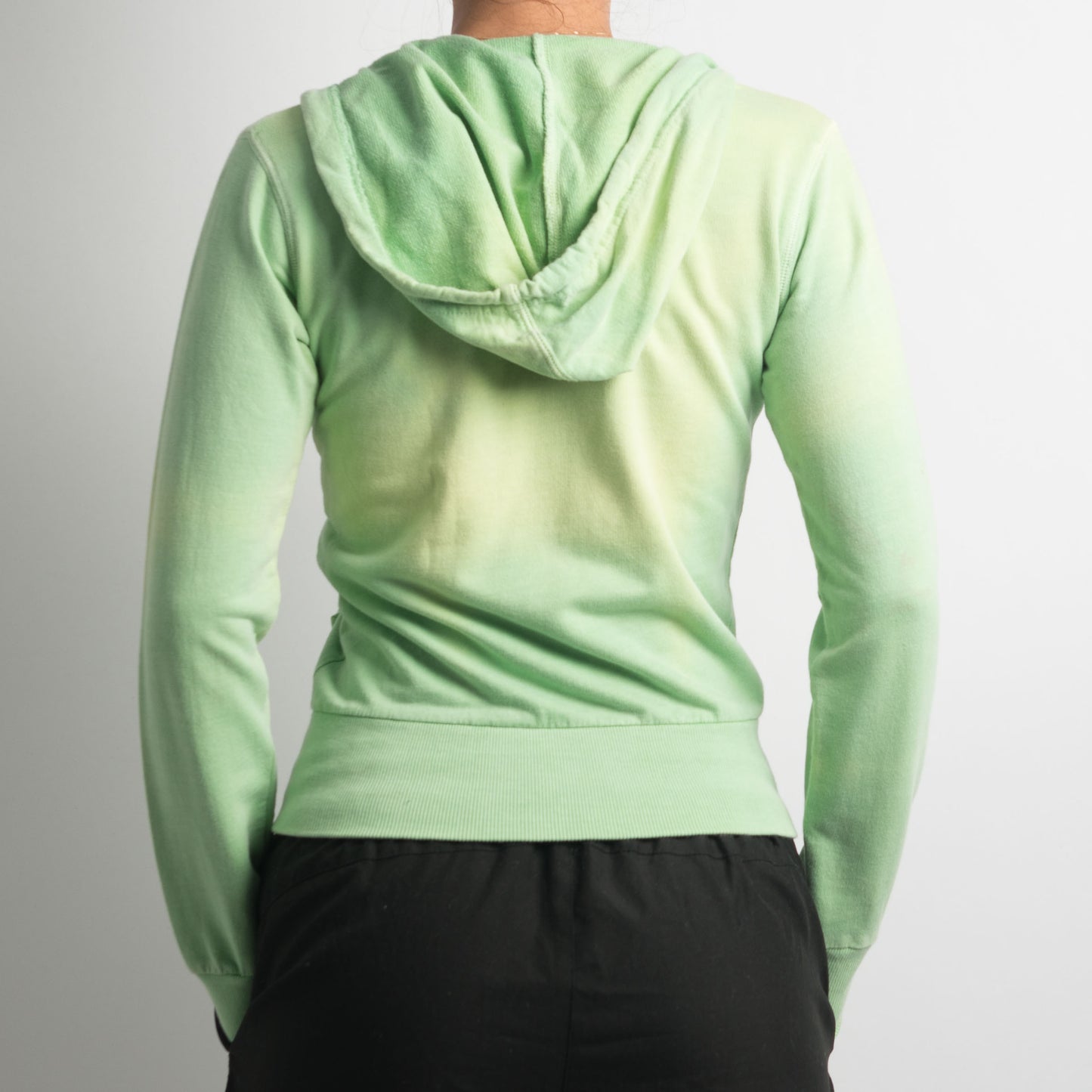 THIN GREEN HOODED JACKET