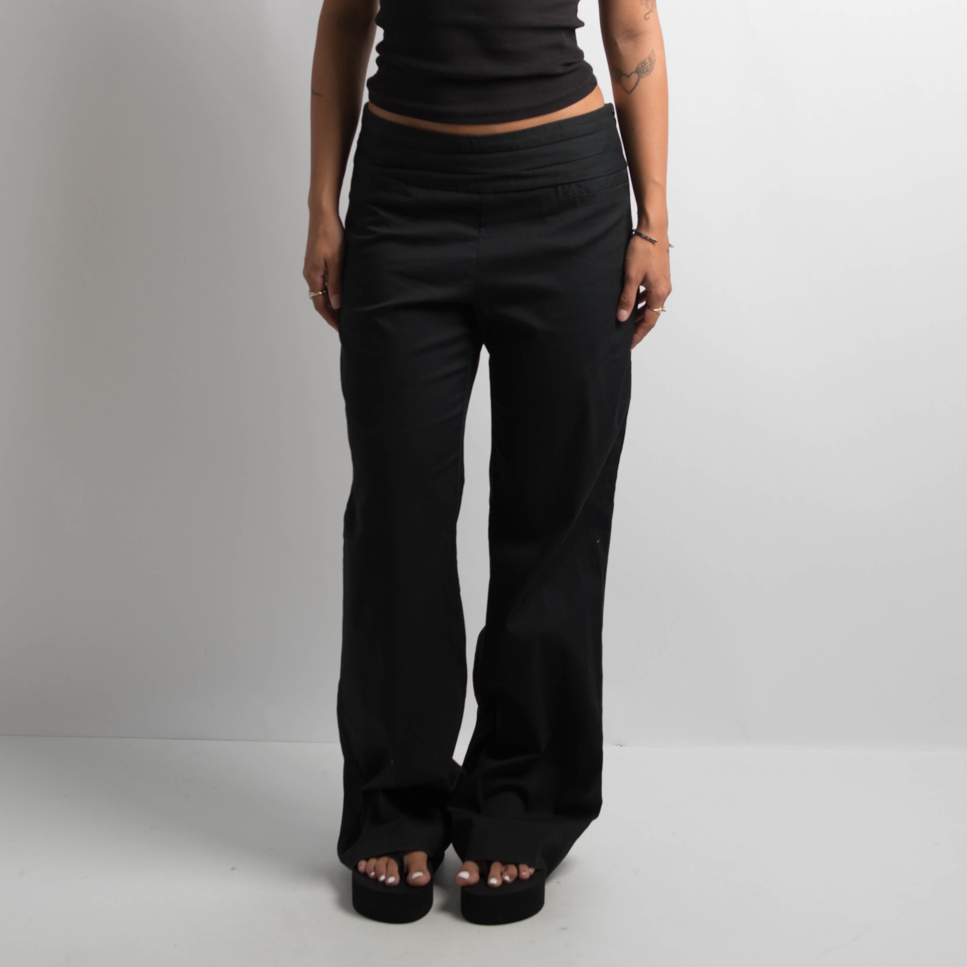 CLASSIC BLACK TROUSERS