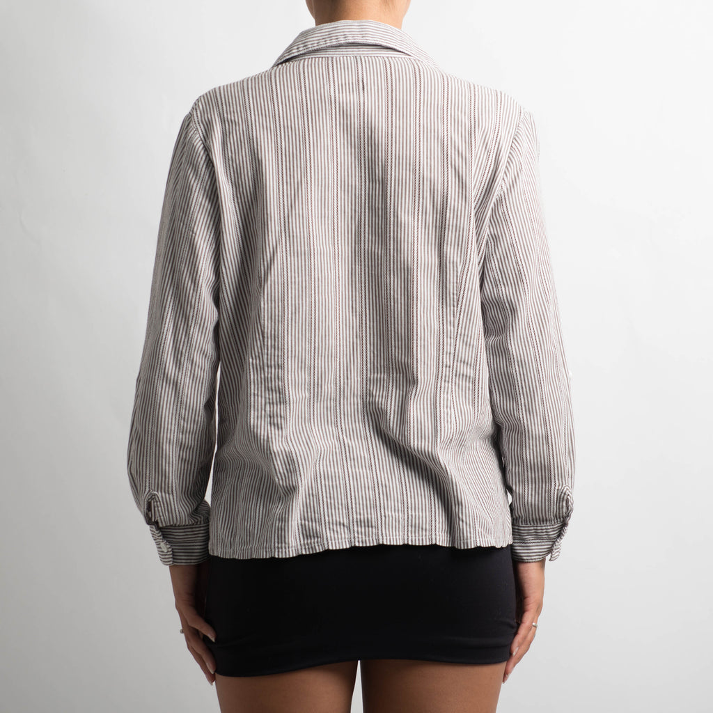 STRIPE POCKET BLOUSE
