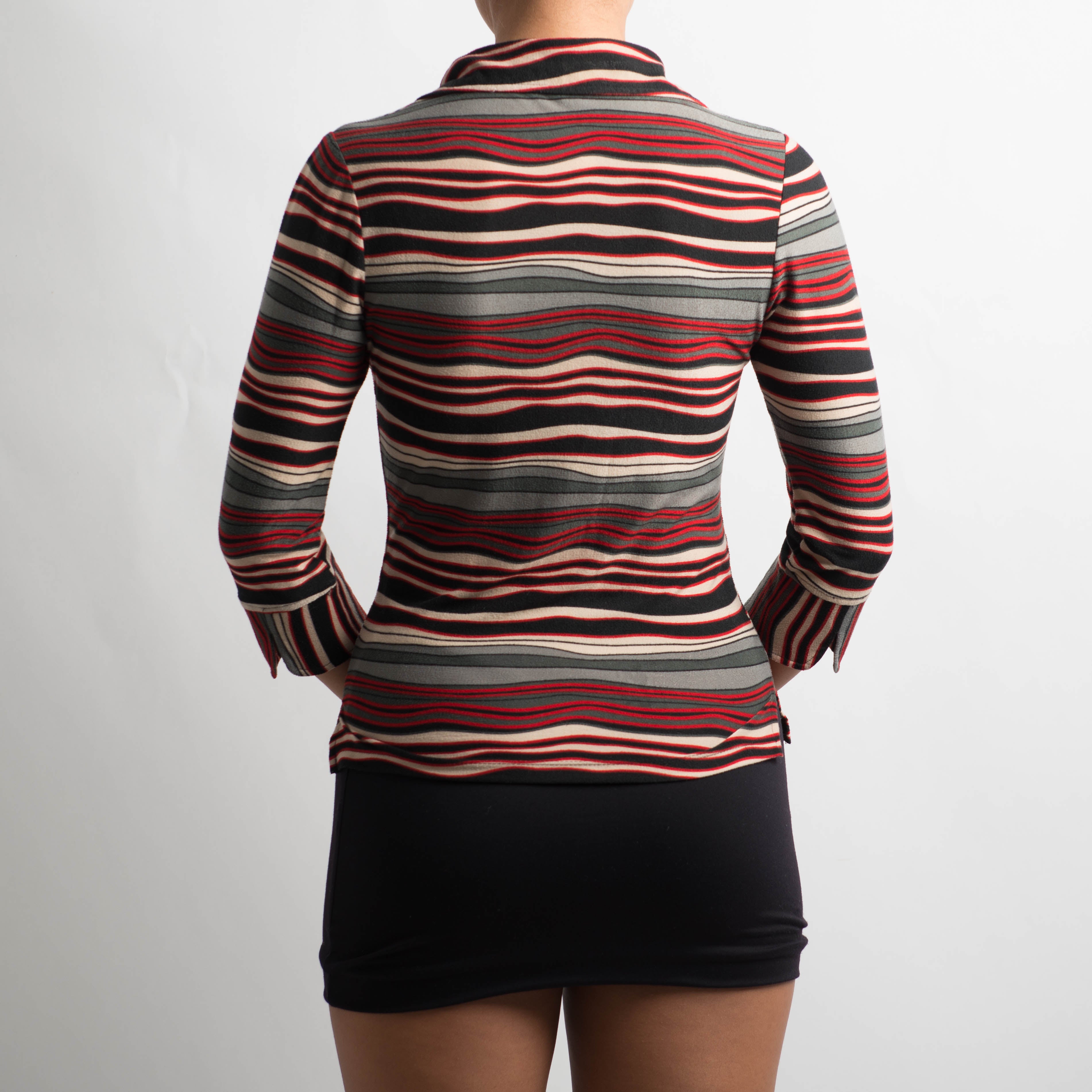 STRIPE 3/4 SLEEVE TOP
