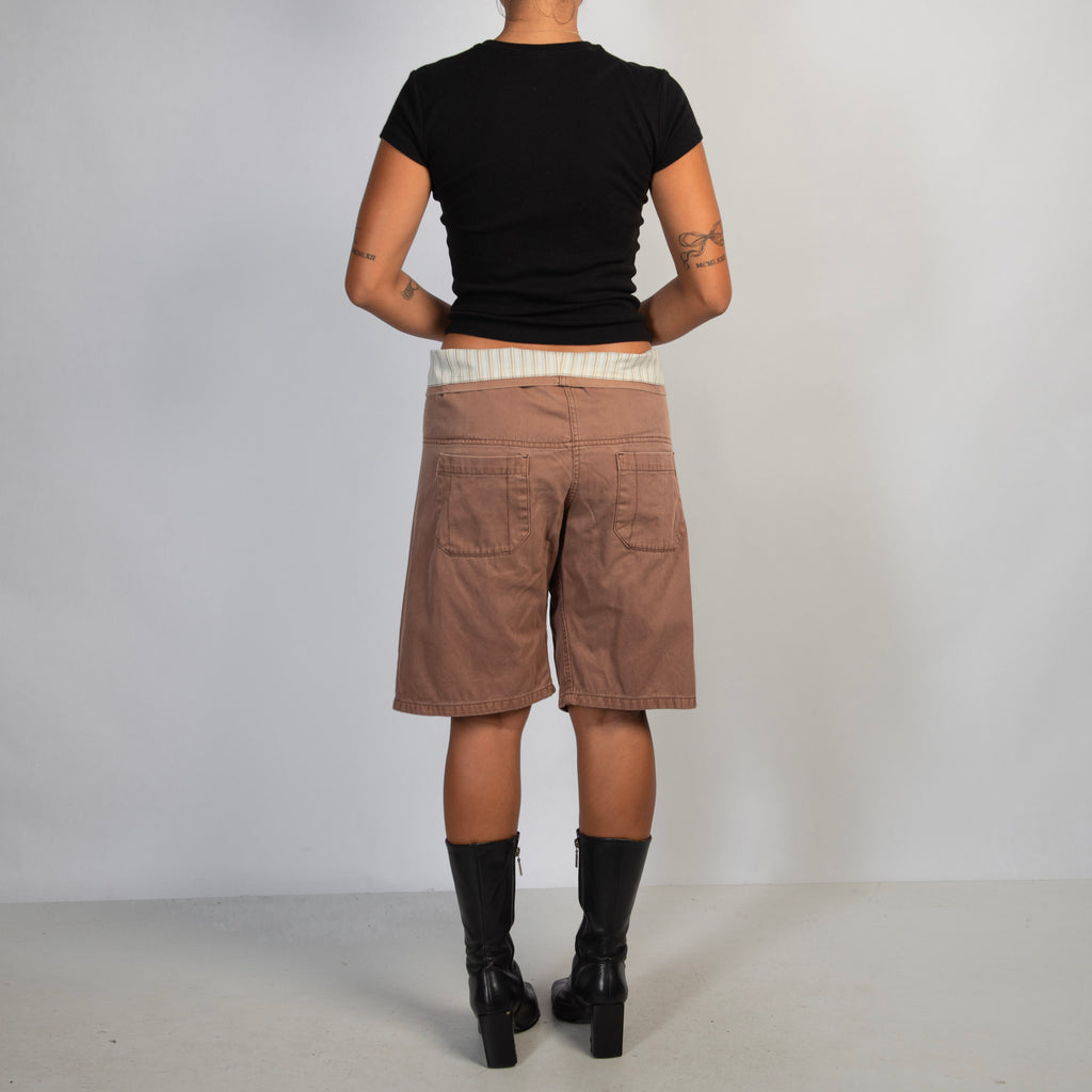 FOLD OVER LONGLINE SHORTS