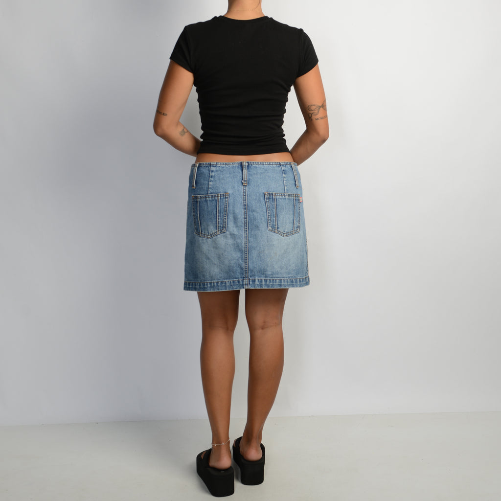 NO WAISTBAND MINI SKIRT