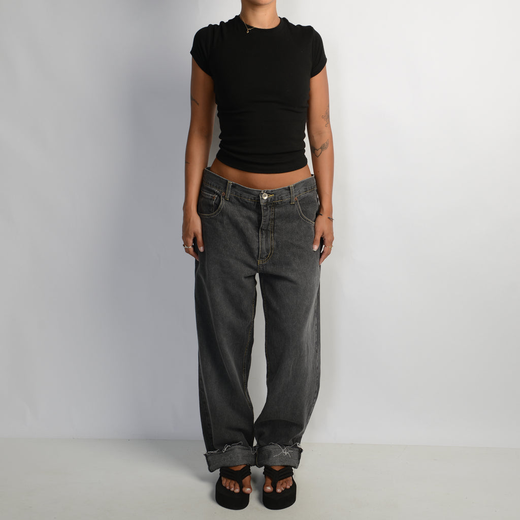 FADED GREY BOYFRIEND JEANS