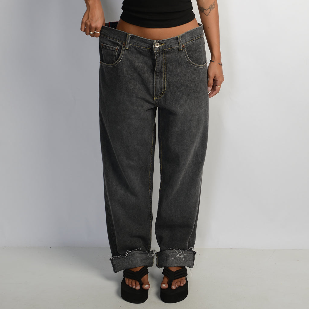 FADED GREY BOYFRIEND JEANS