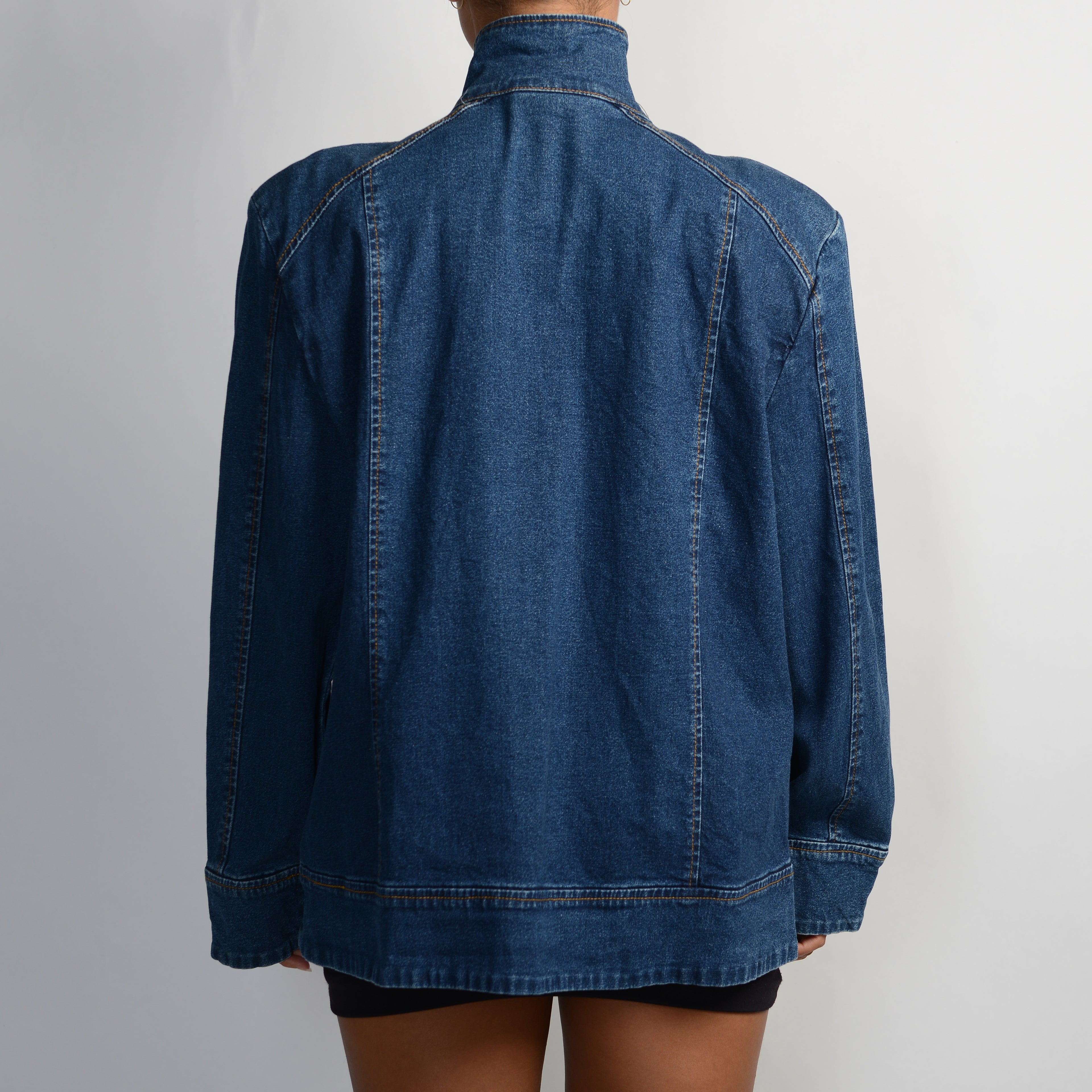 DENIM ZIP JACKET