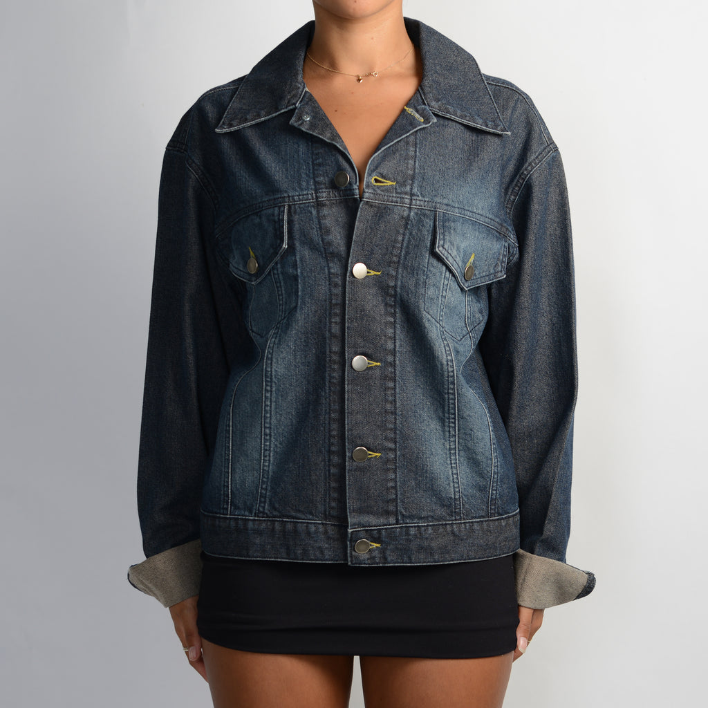 DARK WASH DENIM JACKET