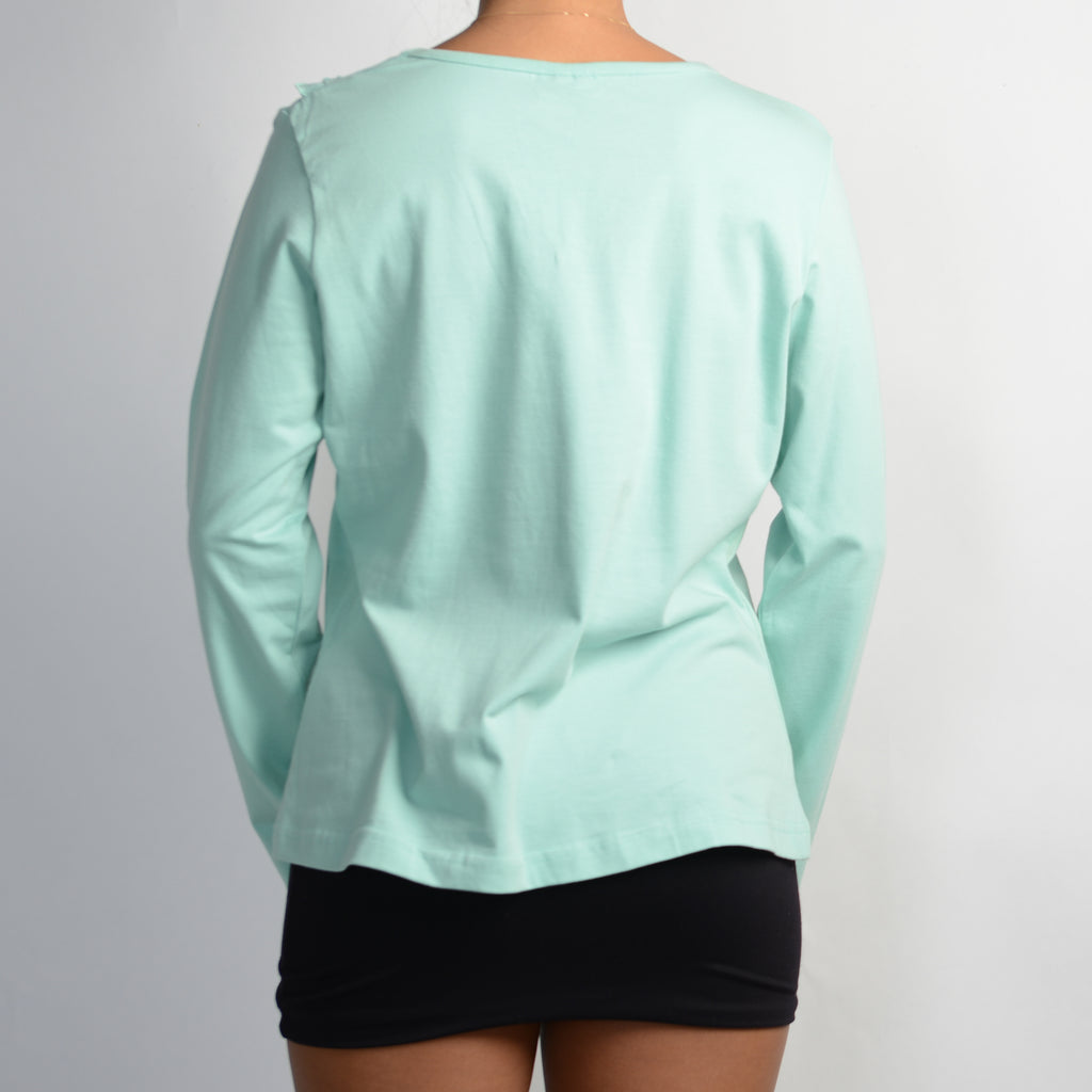 MINT LONG SLEEVE TOP