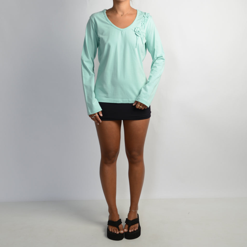 MINT LONG SLEEVE TOP