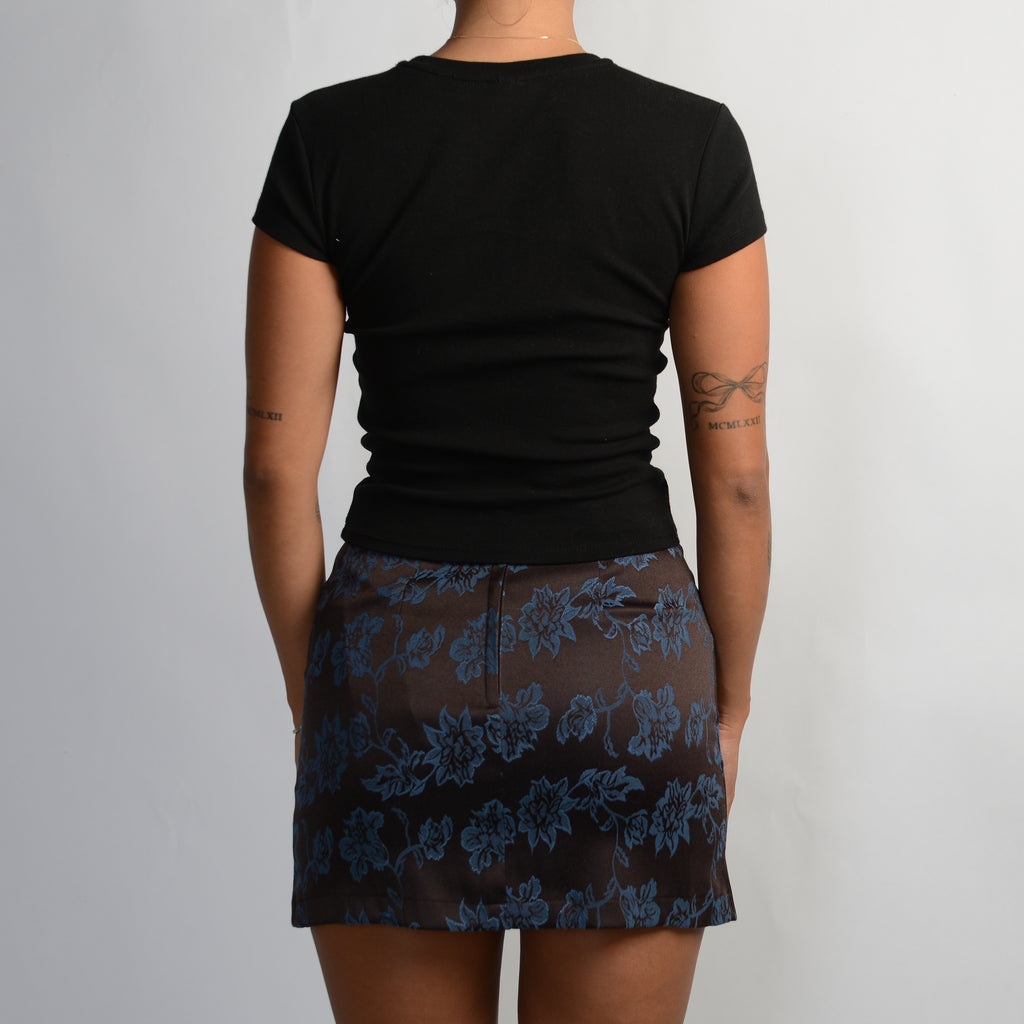 JACQUARD MINI SKIRT