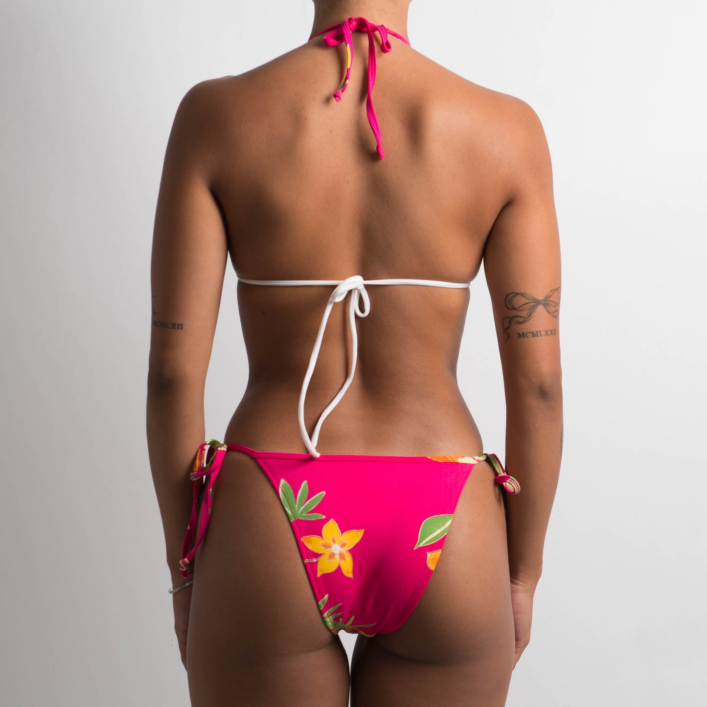 PINK BRAZILIAN STRING BIKINI