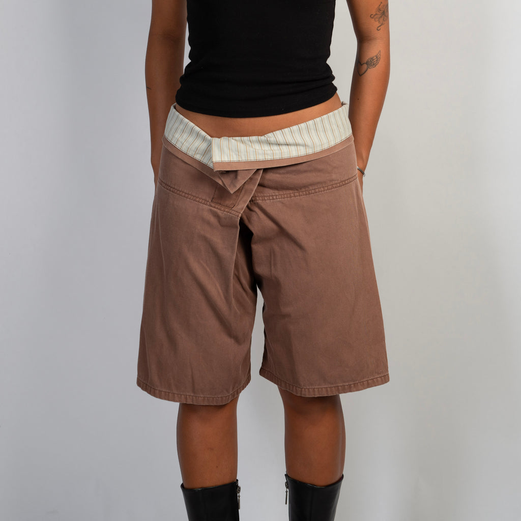 FOLD OVER LONGLINE SHORTS