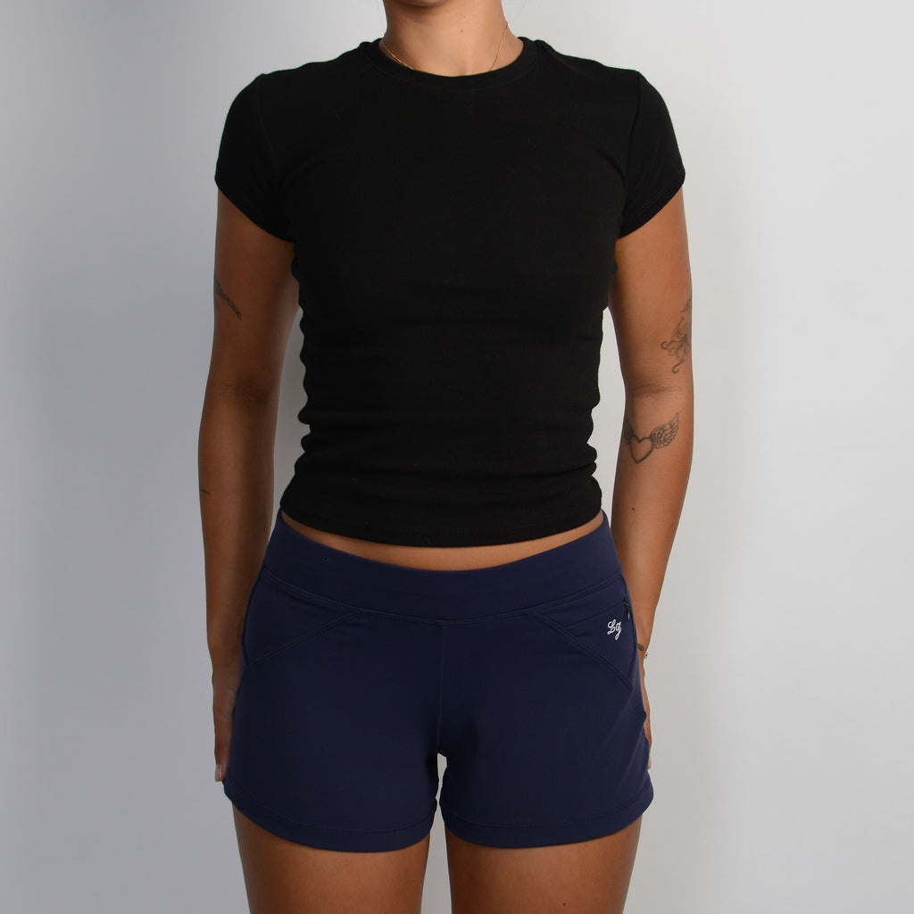 NAVY KICK SHORTS