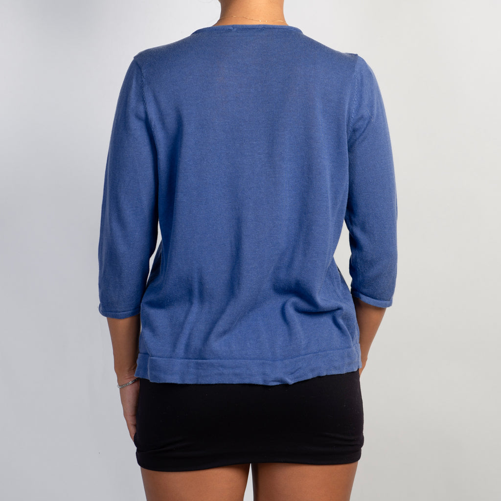 CORNFLOWER CARDIGAN
