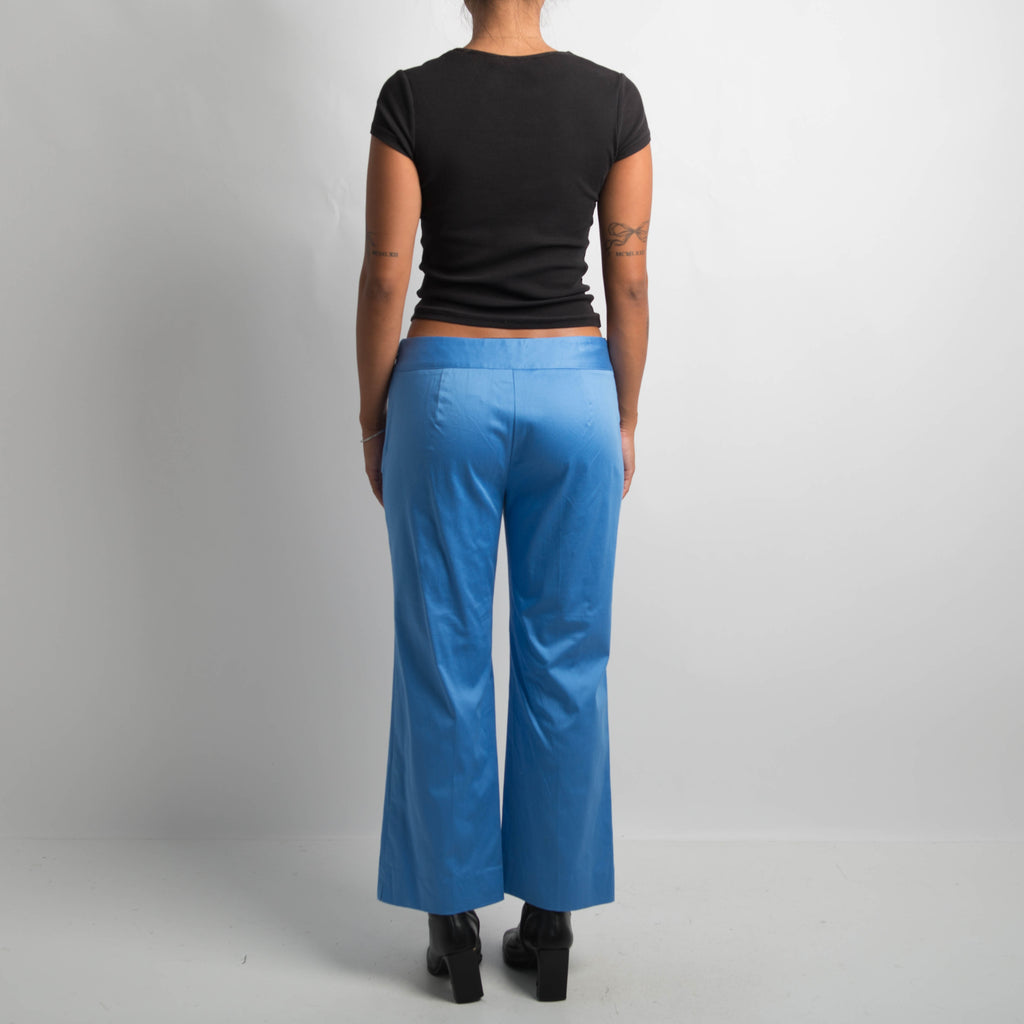 BLUE BOOTCUT PANTS
