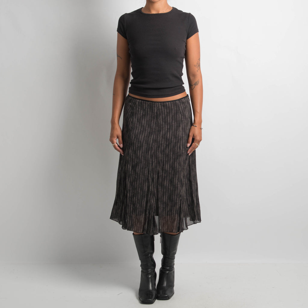 POLKA DOT MIDI SKIRT