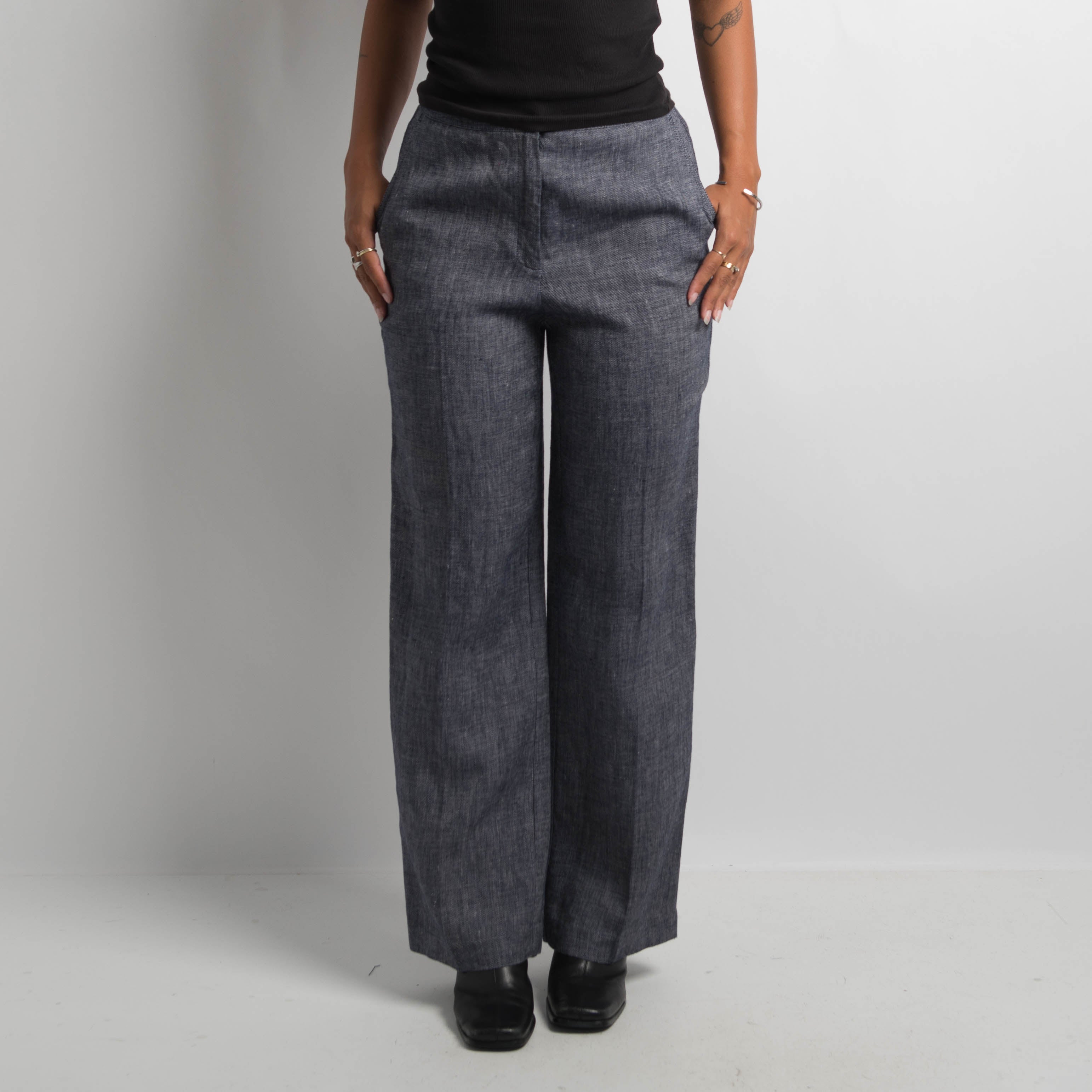 BLUE MARLE LINEN PANTS