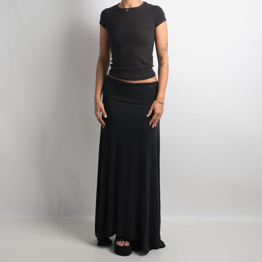 JUPE MAXI NOIRE SOUPLE