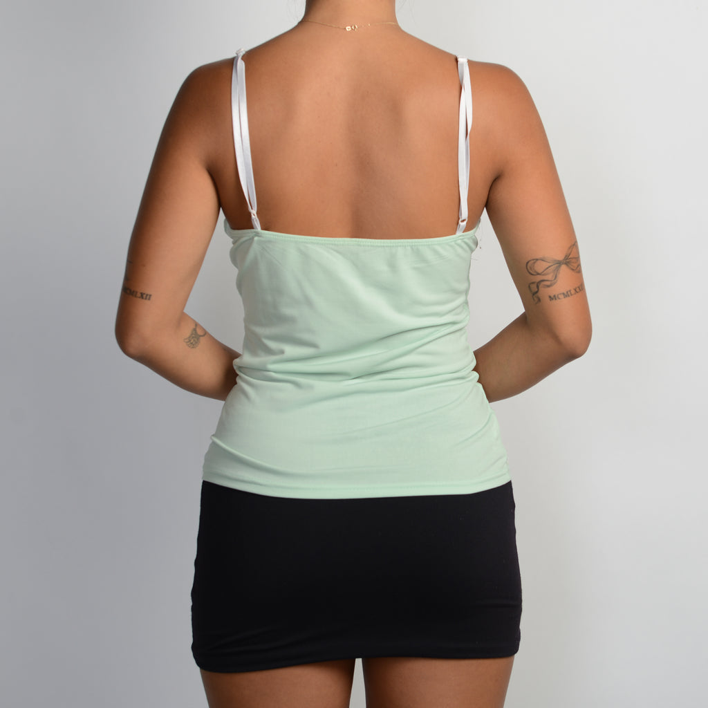 MINT BEADED CAMISOLE
