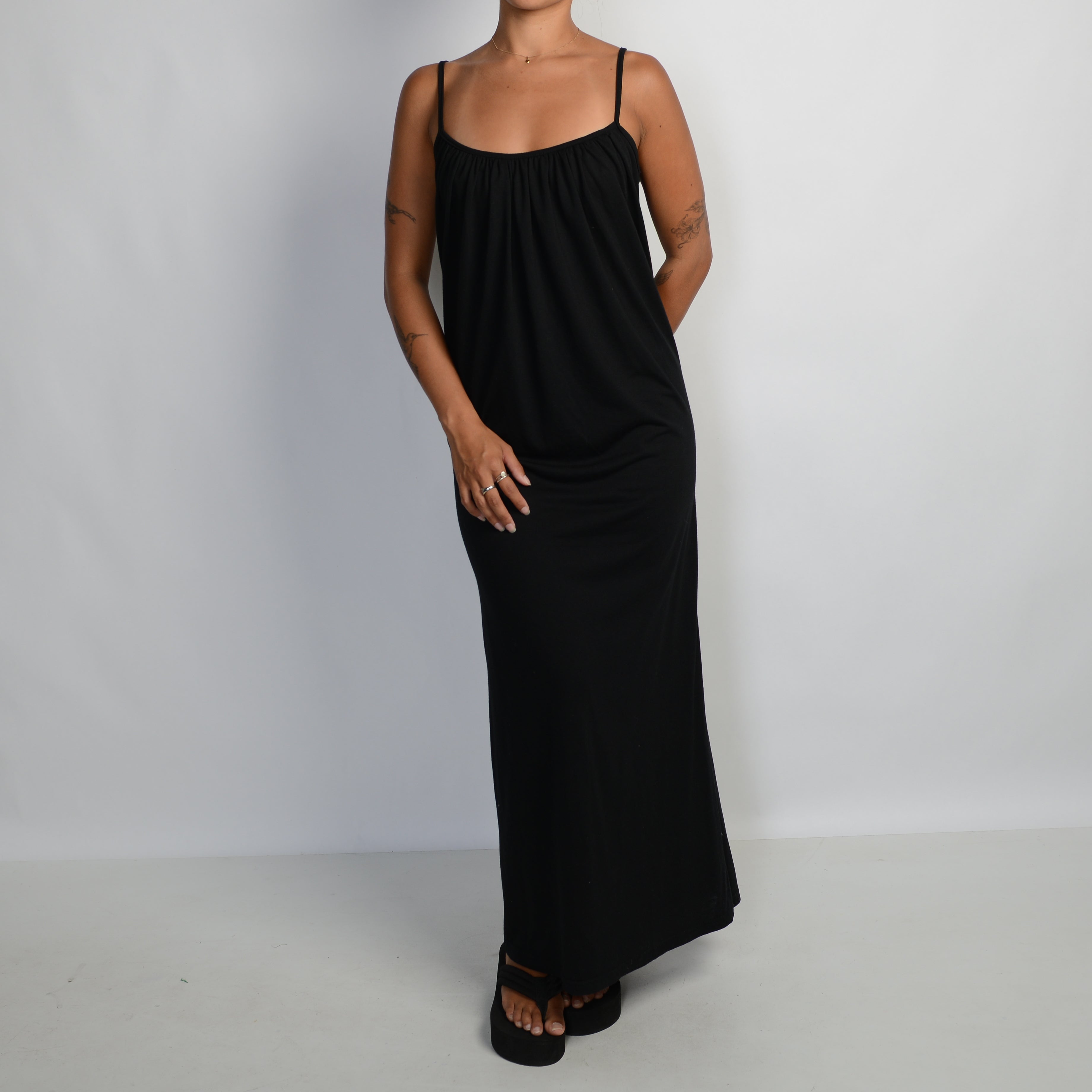BLACK MAXI DRESS