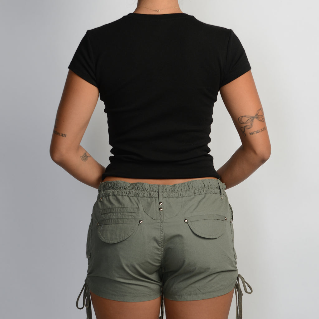 KHAKI CARGO SHORTS