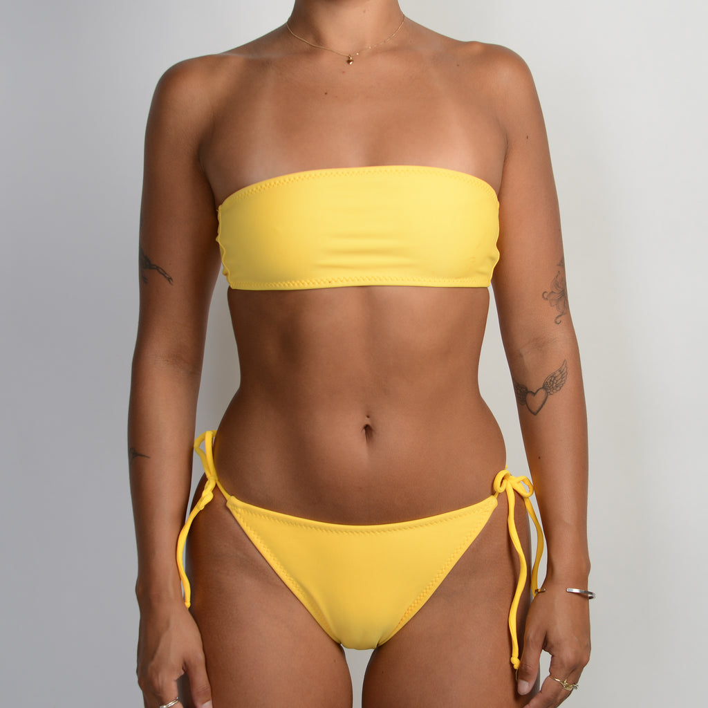 CANARY BANDEAU BIKINI TOP