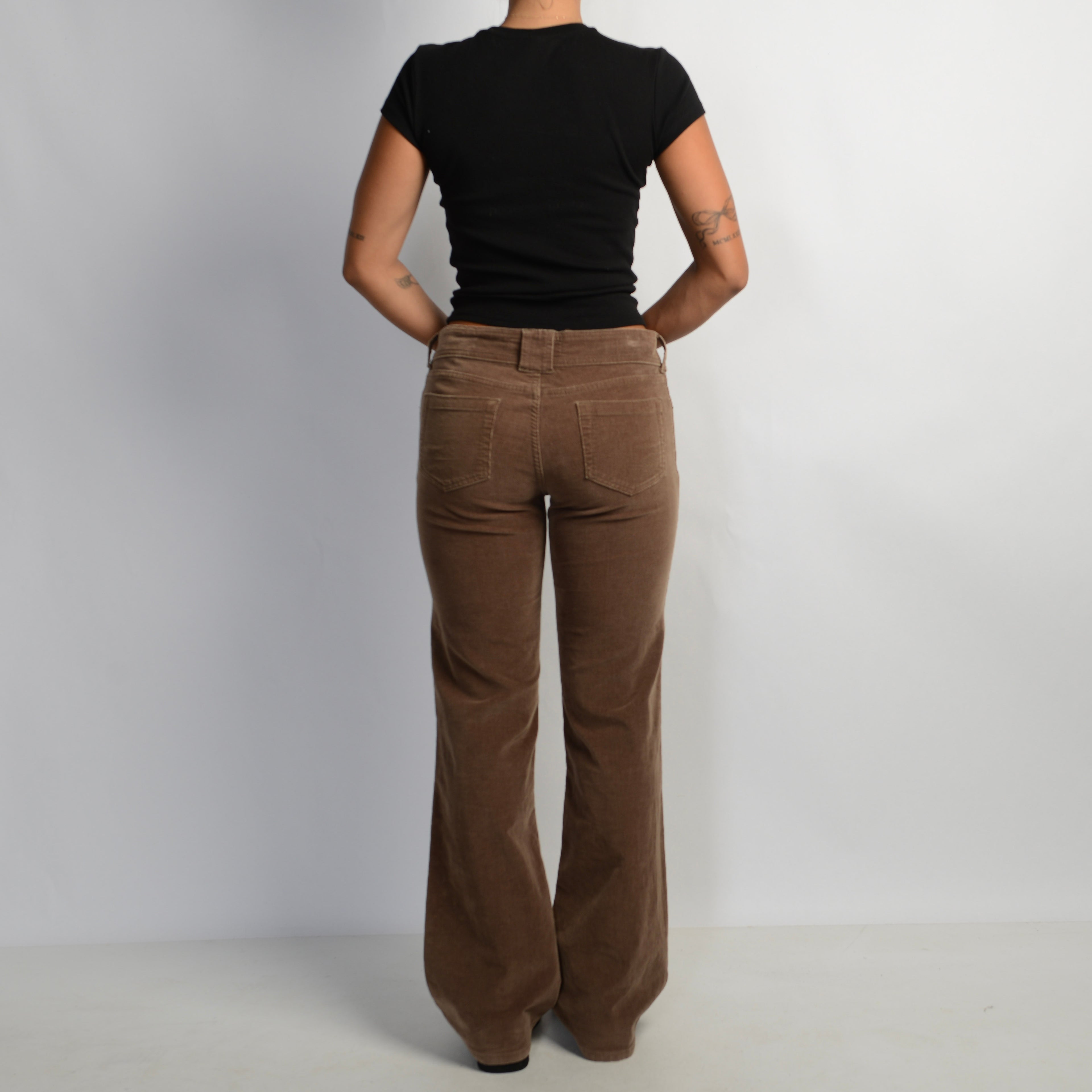 CORDUROY BOOTCUT PANTS