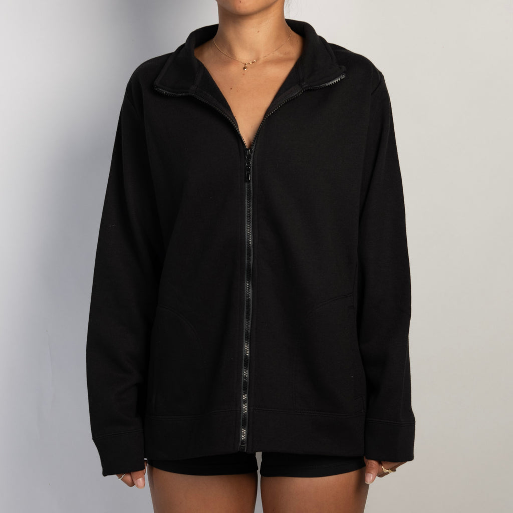 BLACK COTTON JACKET