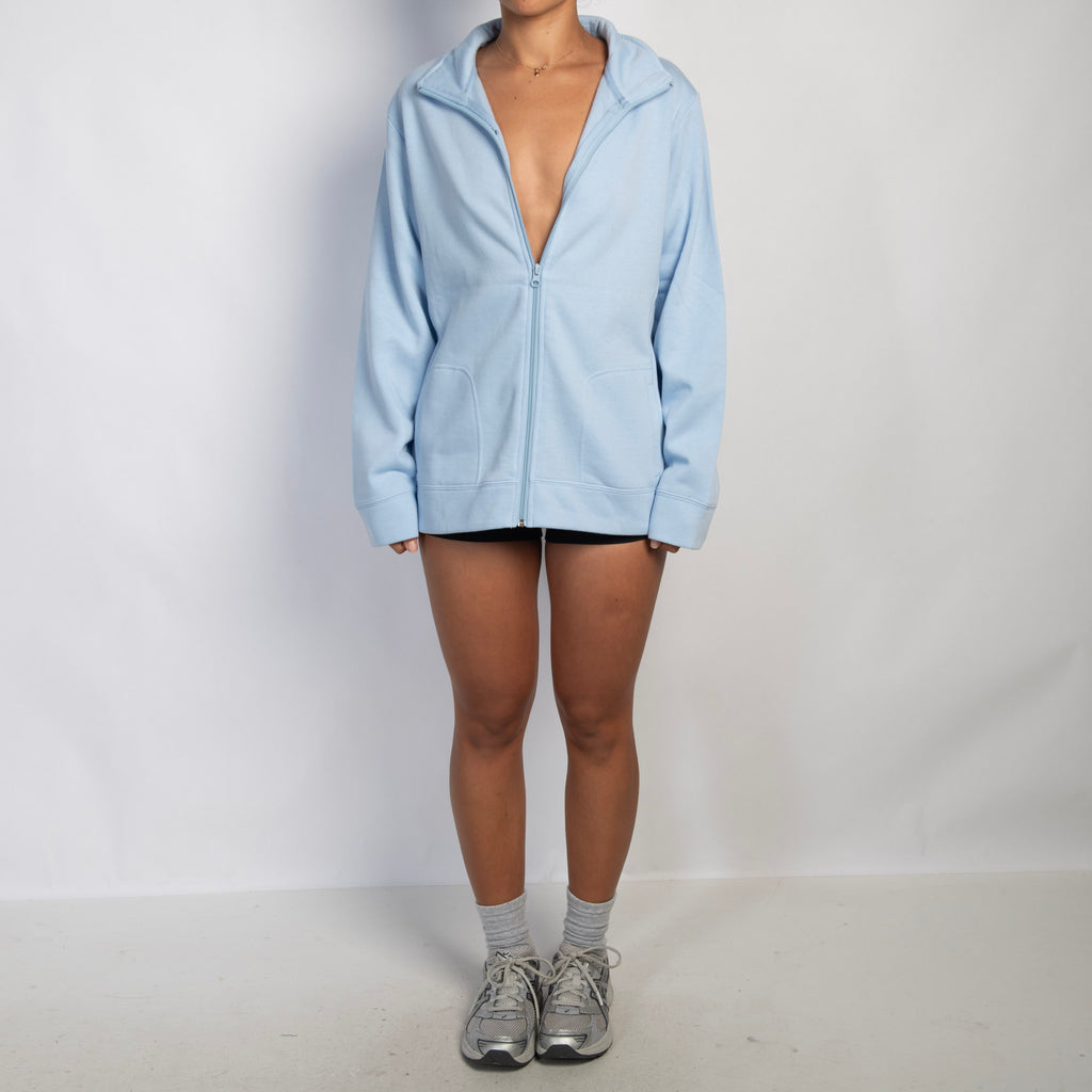 BABY BLUE COTTON JACKET