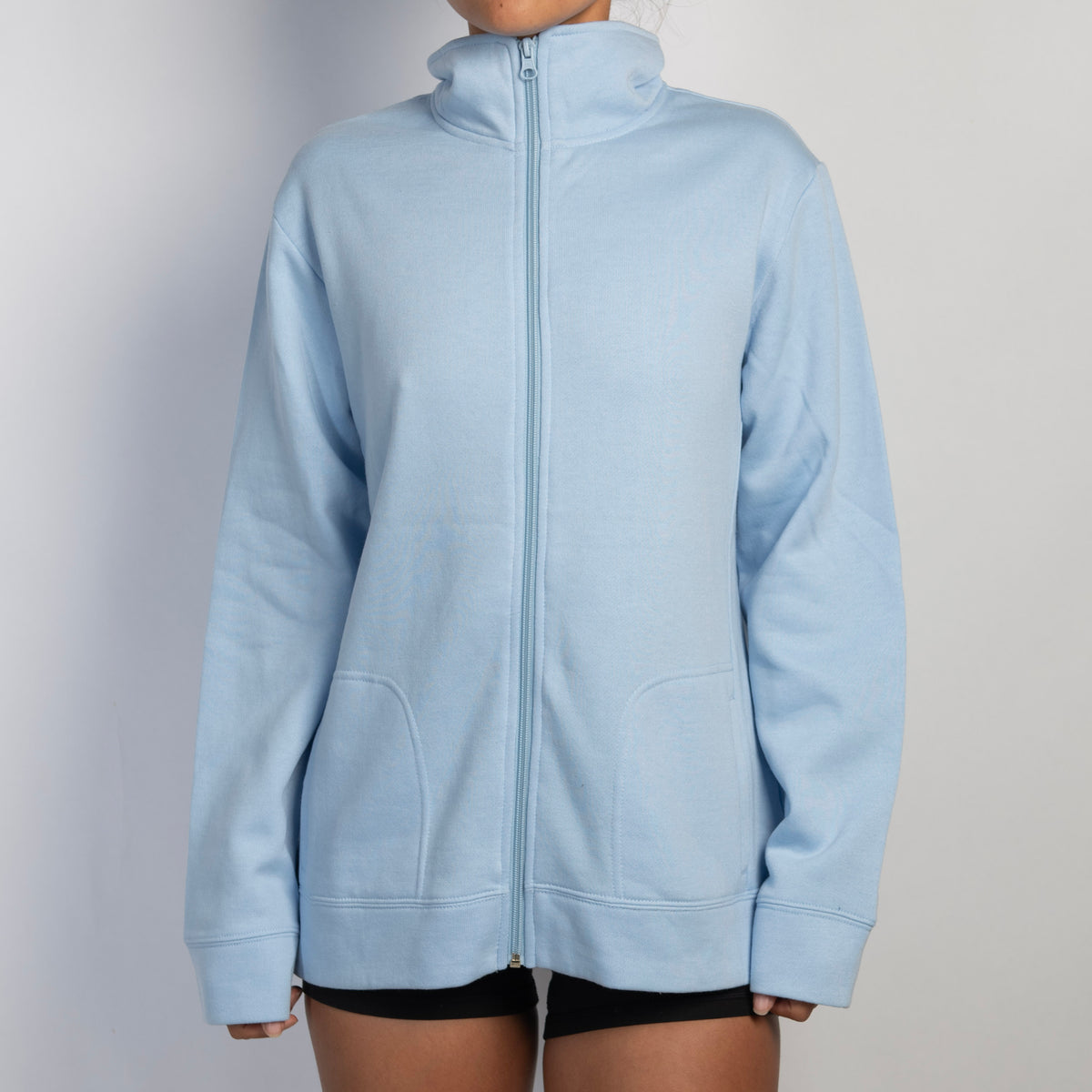 BABY BLUE COTTON JACKET