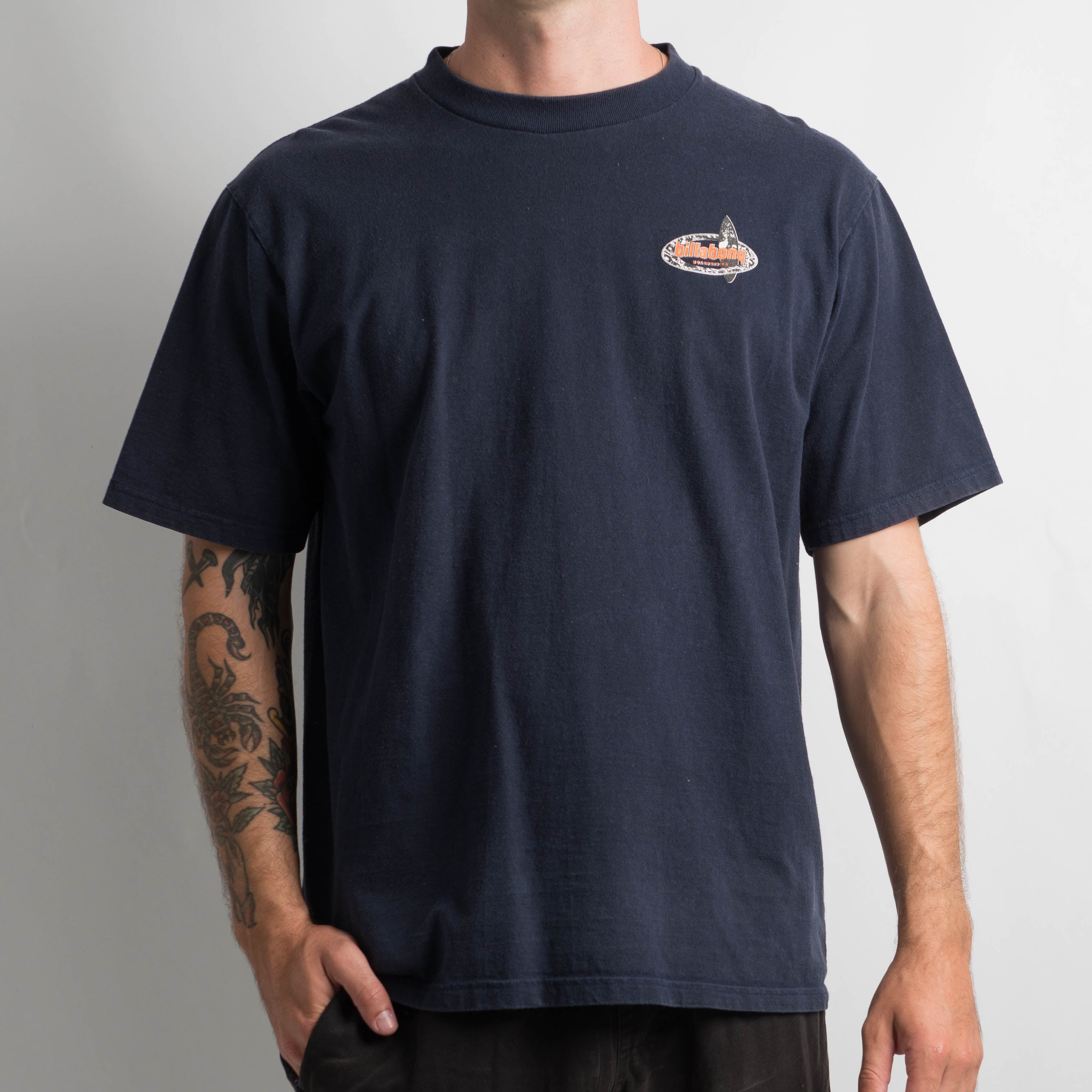 NAVY BILLABONG TSHIRT