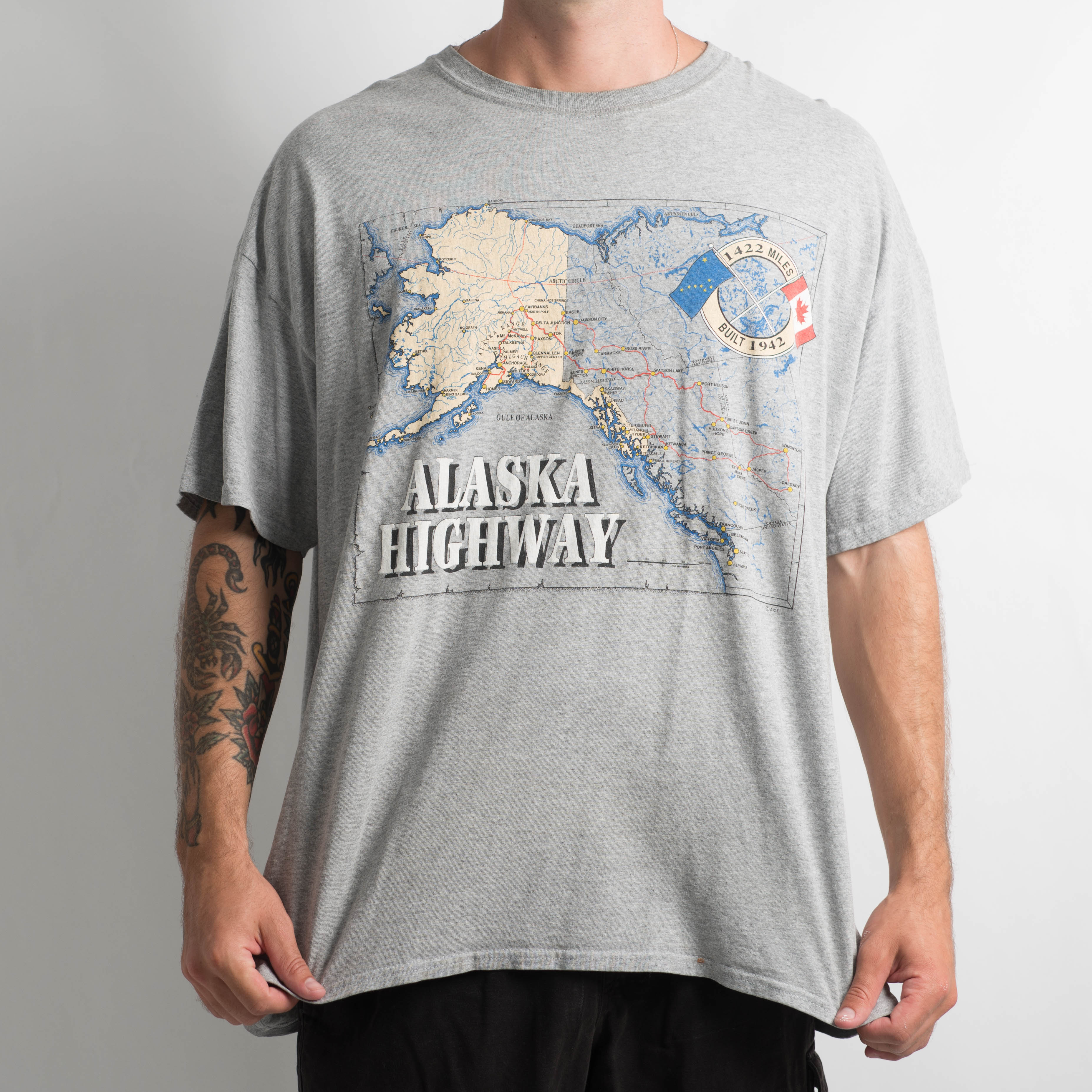 GREY ALASKA TSHIRT