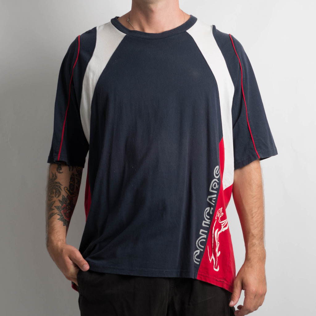 NAVY PANEL TSHIRT