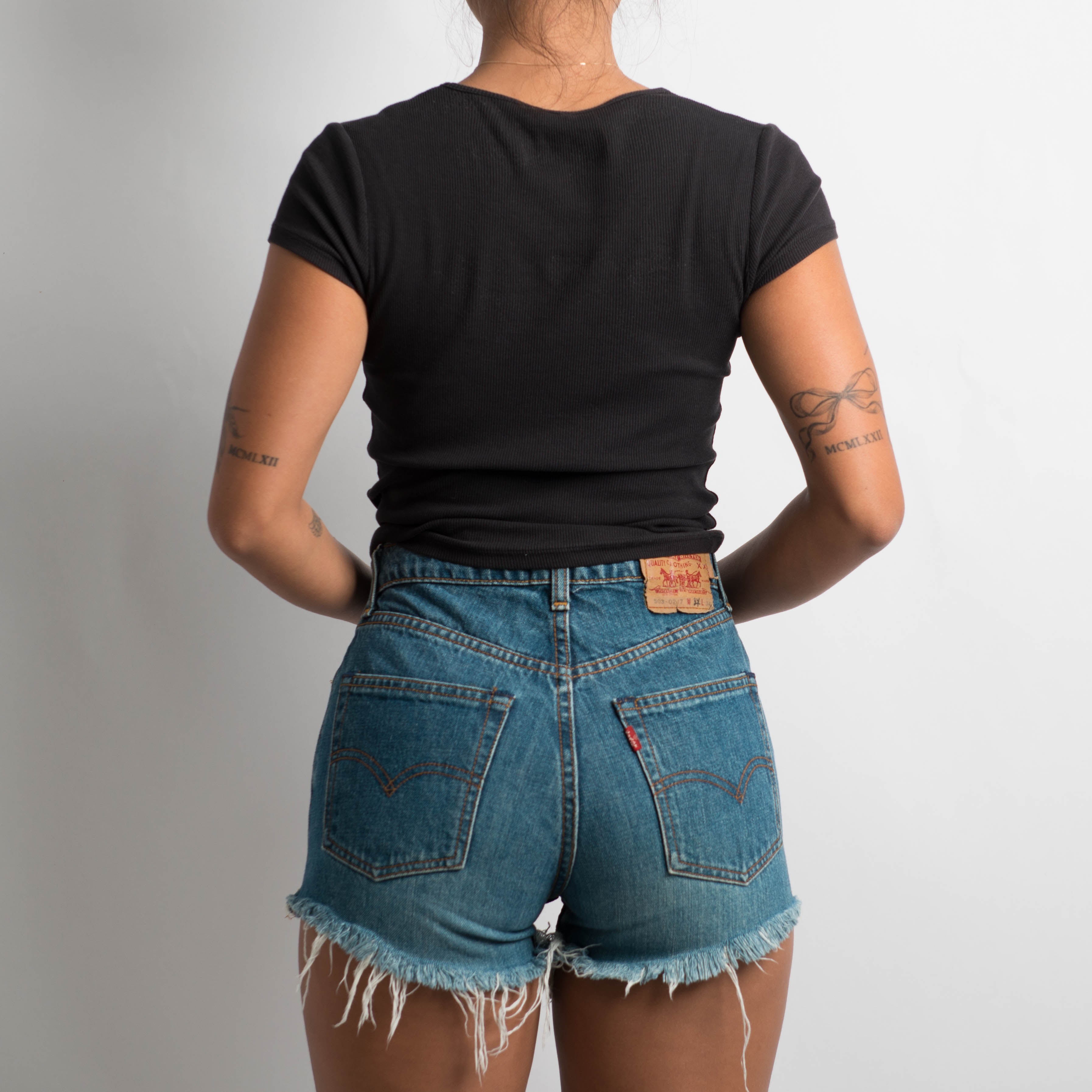 LEVIS 503 DENIM SHORTS