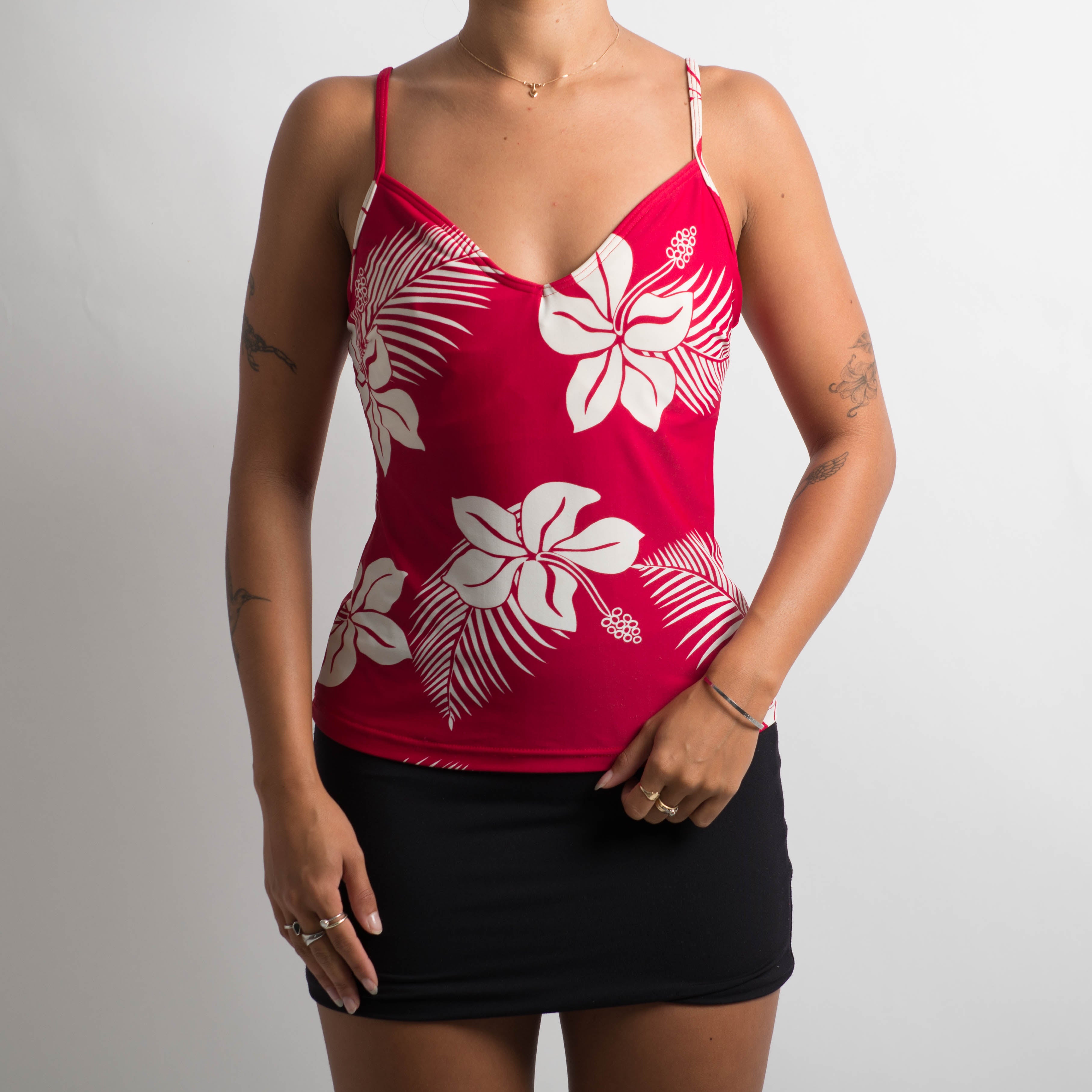 HIBSICUS TANKINI TOP