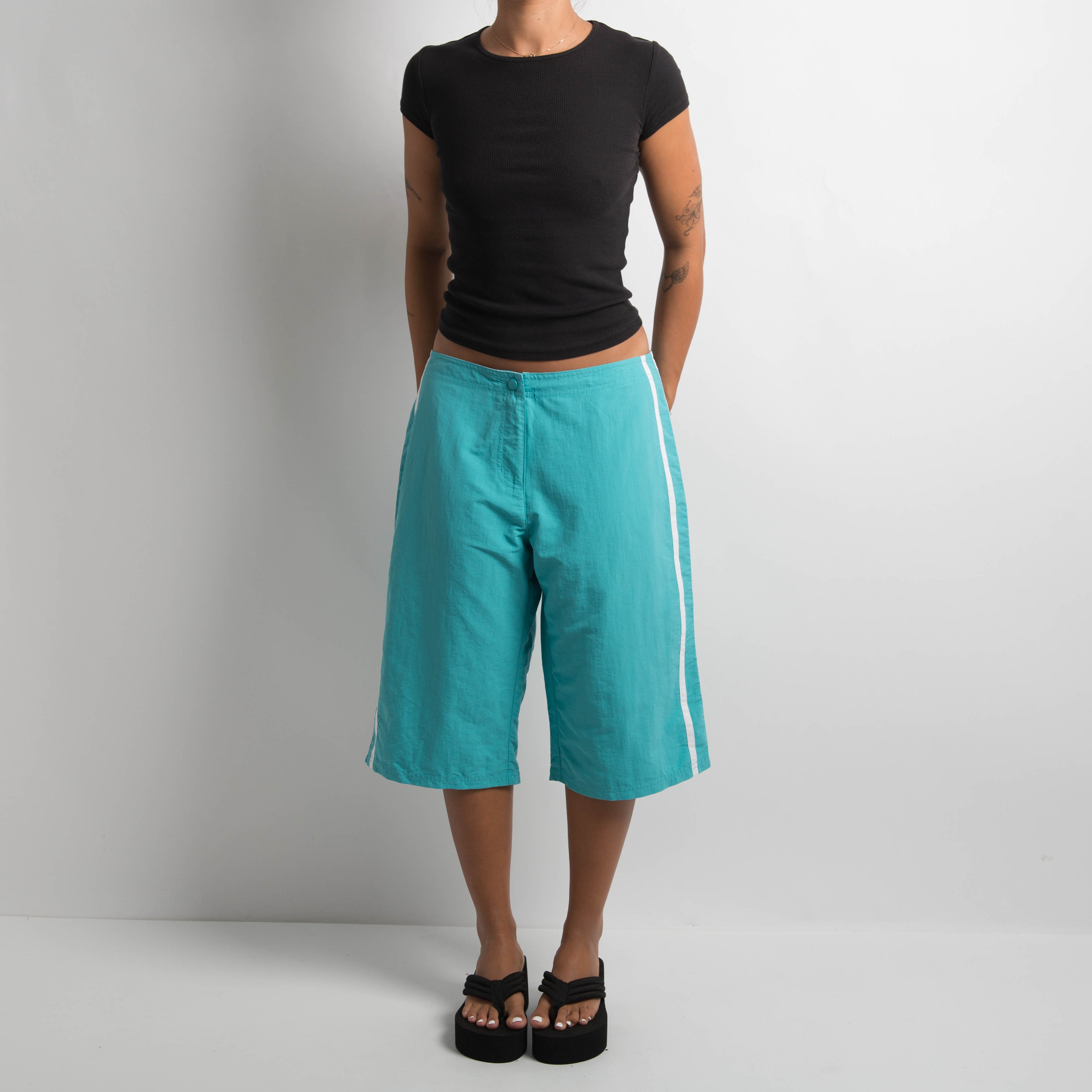TEAL LONGLINE BOARD SHORTS