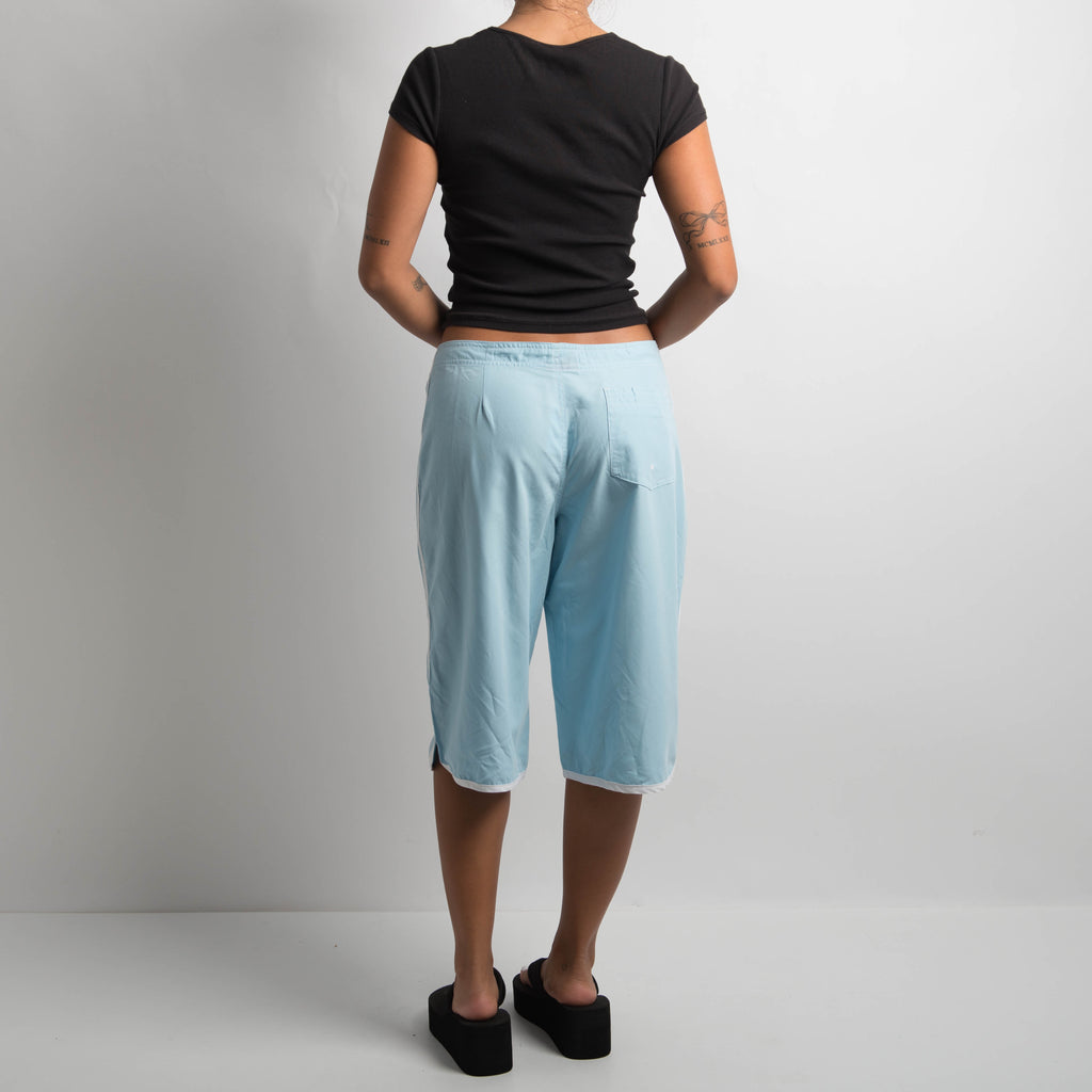 BLUE LONGLINE BOARD SHORTS