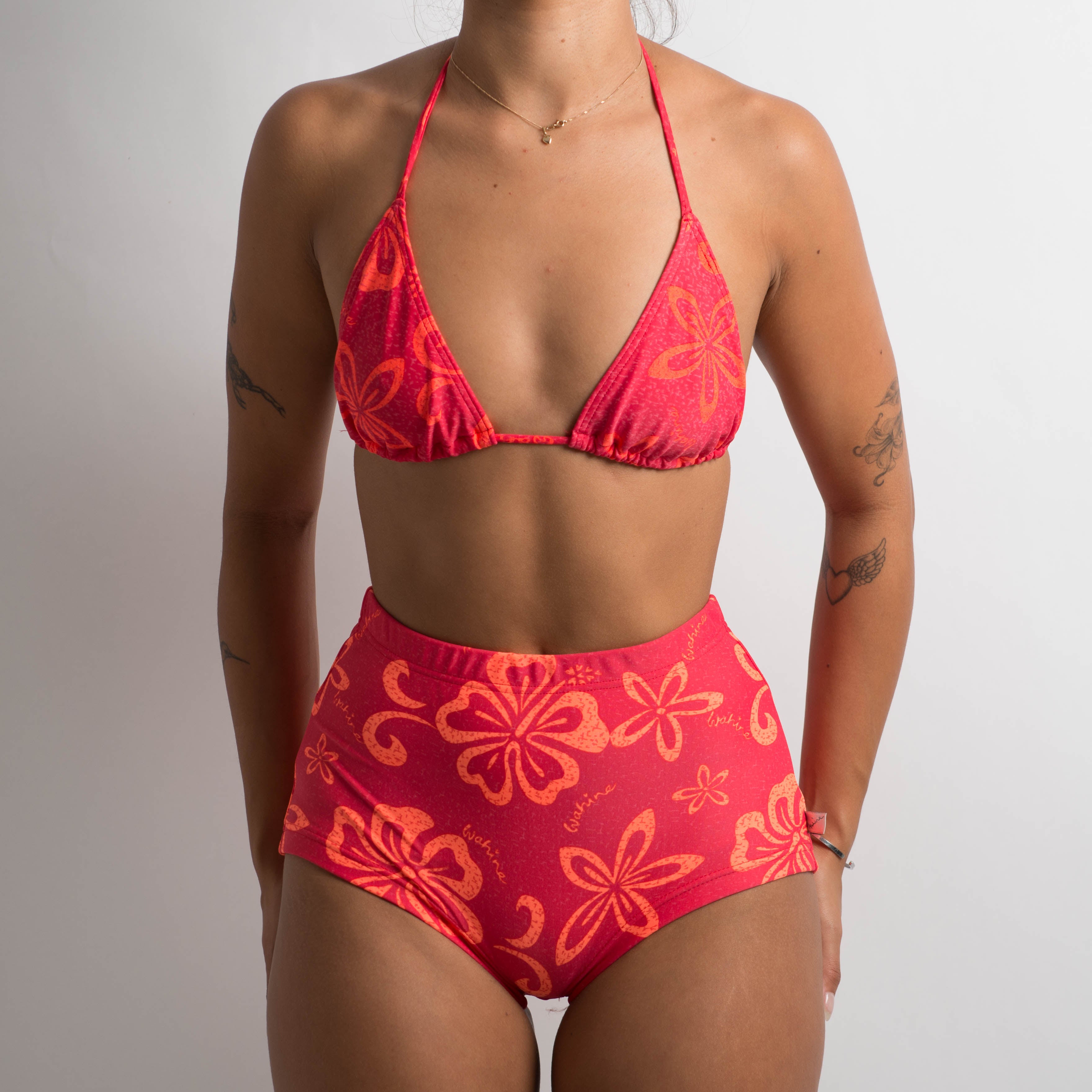 FLORAL SWIM SHORT SET