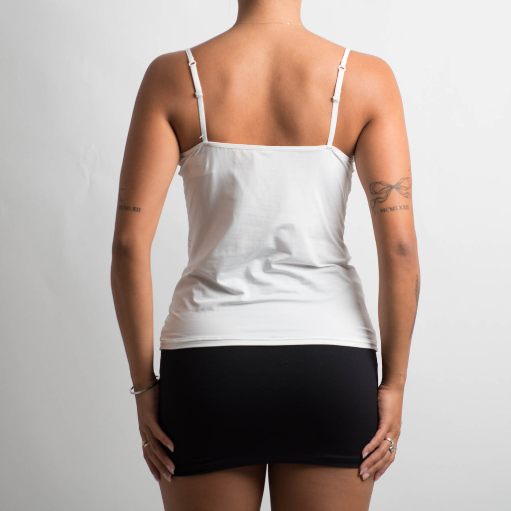 SHEER STRIPED CAMISOLE